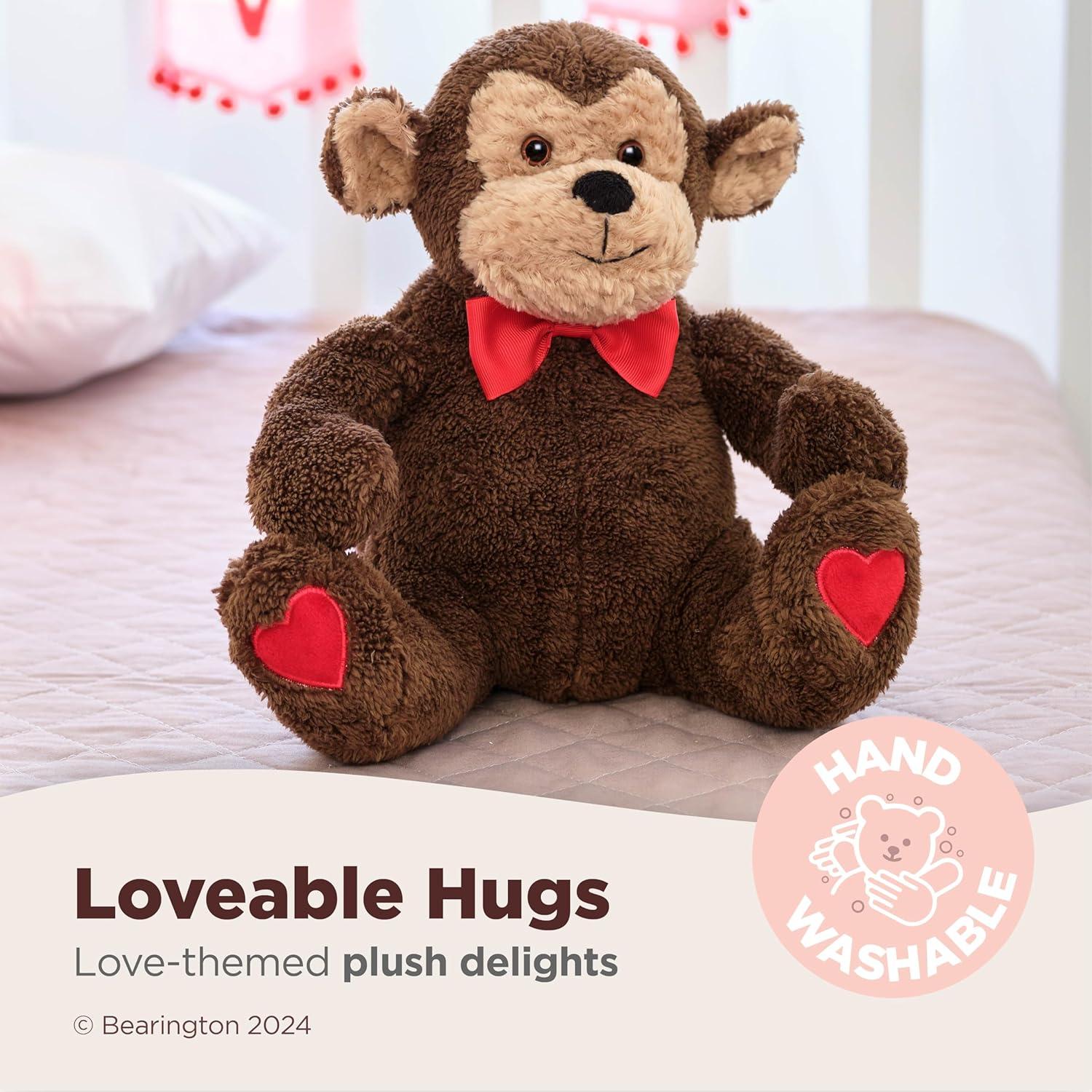 Peluche Mono Valentino Bearington 15 cm San Valentín