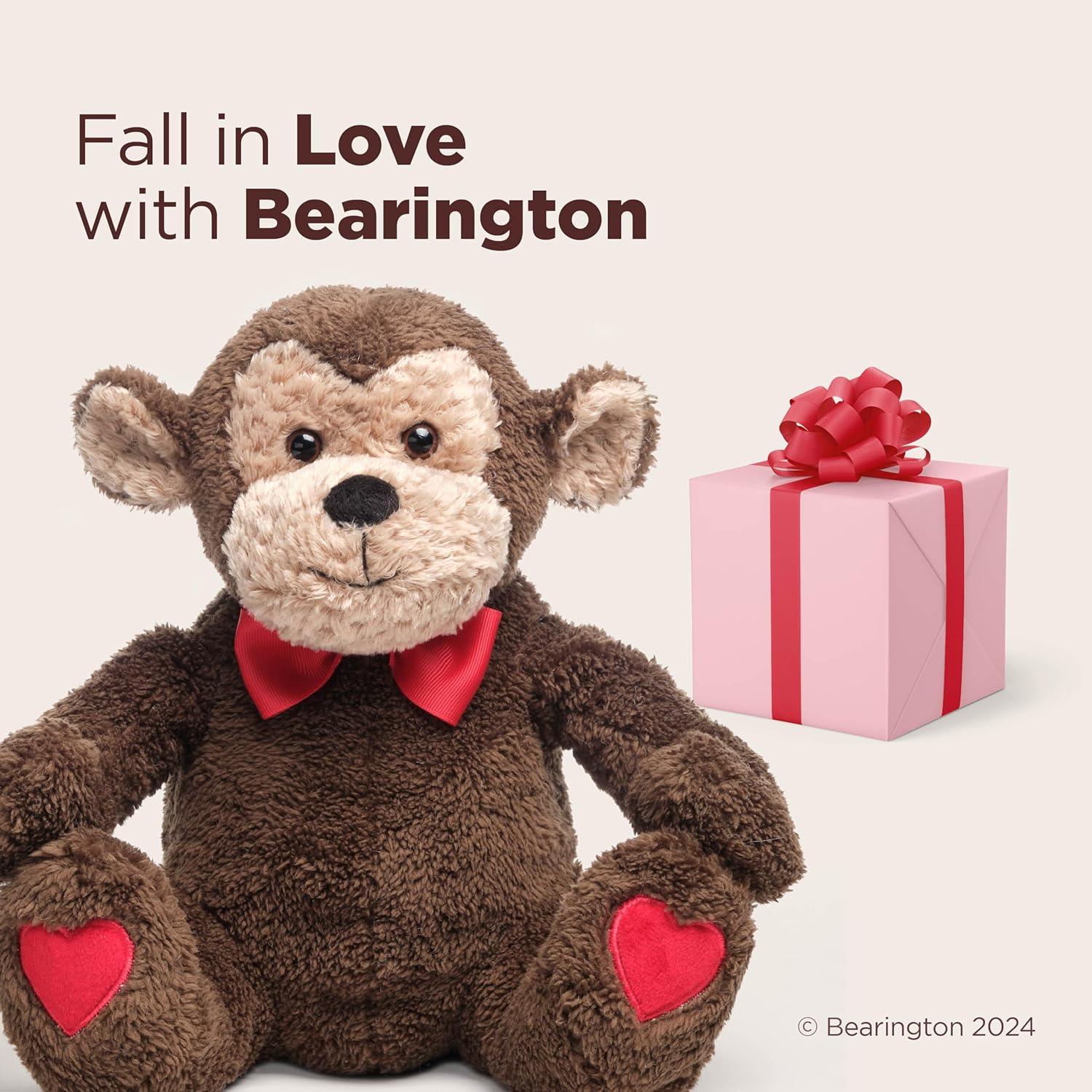 Peluche Mono Valentino Bearington 15 cm San Valentín