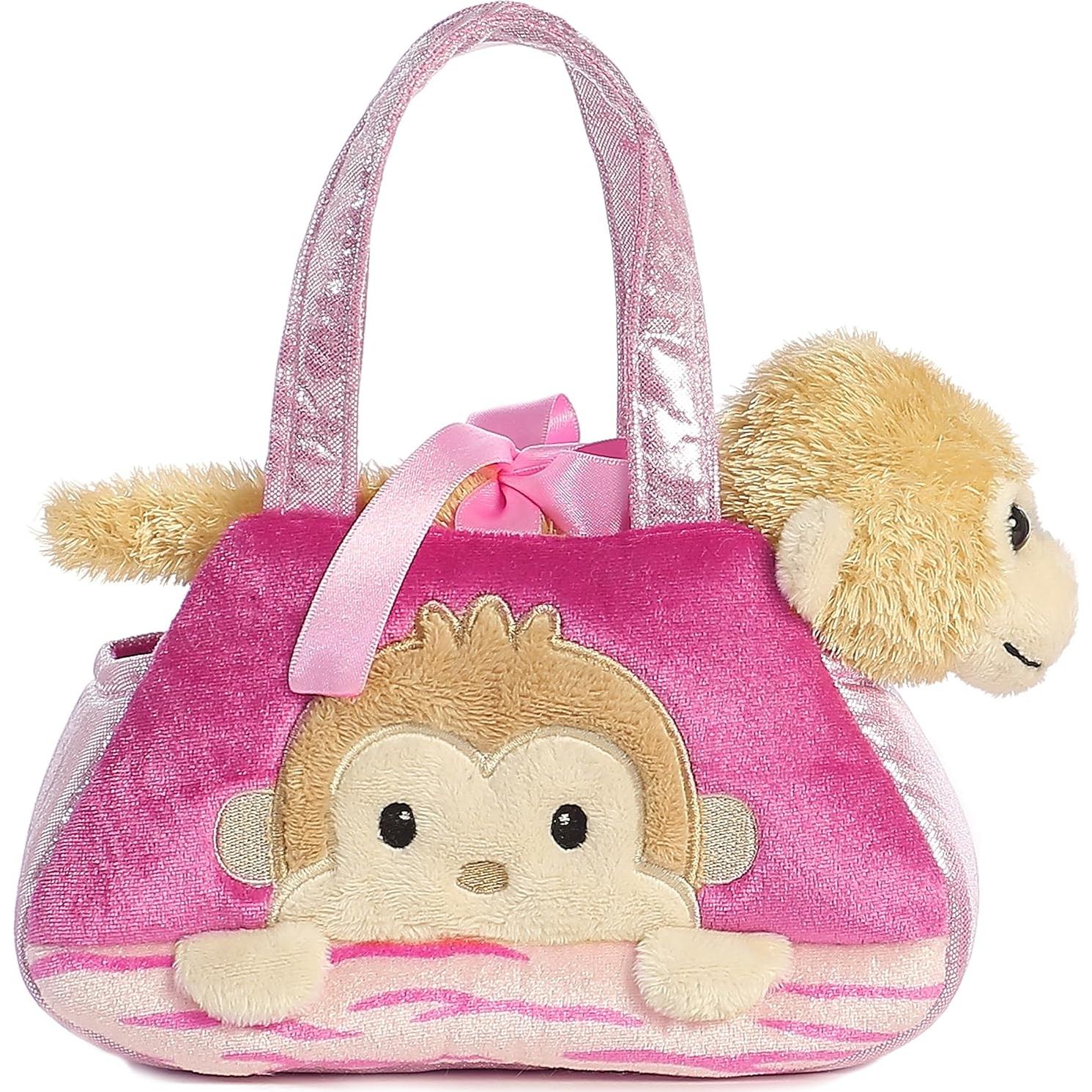 Peluches Aurora Fancy Pals Mono Peek-A-Boo 17.78 cm Multicolor