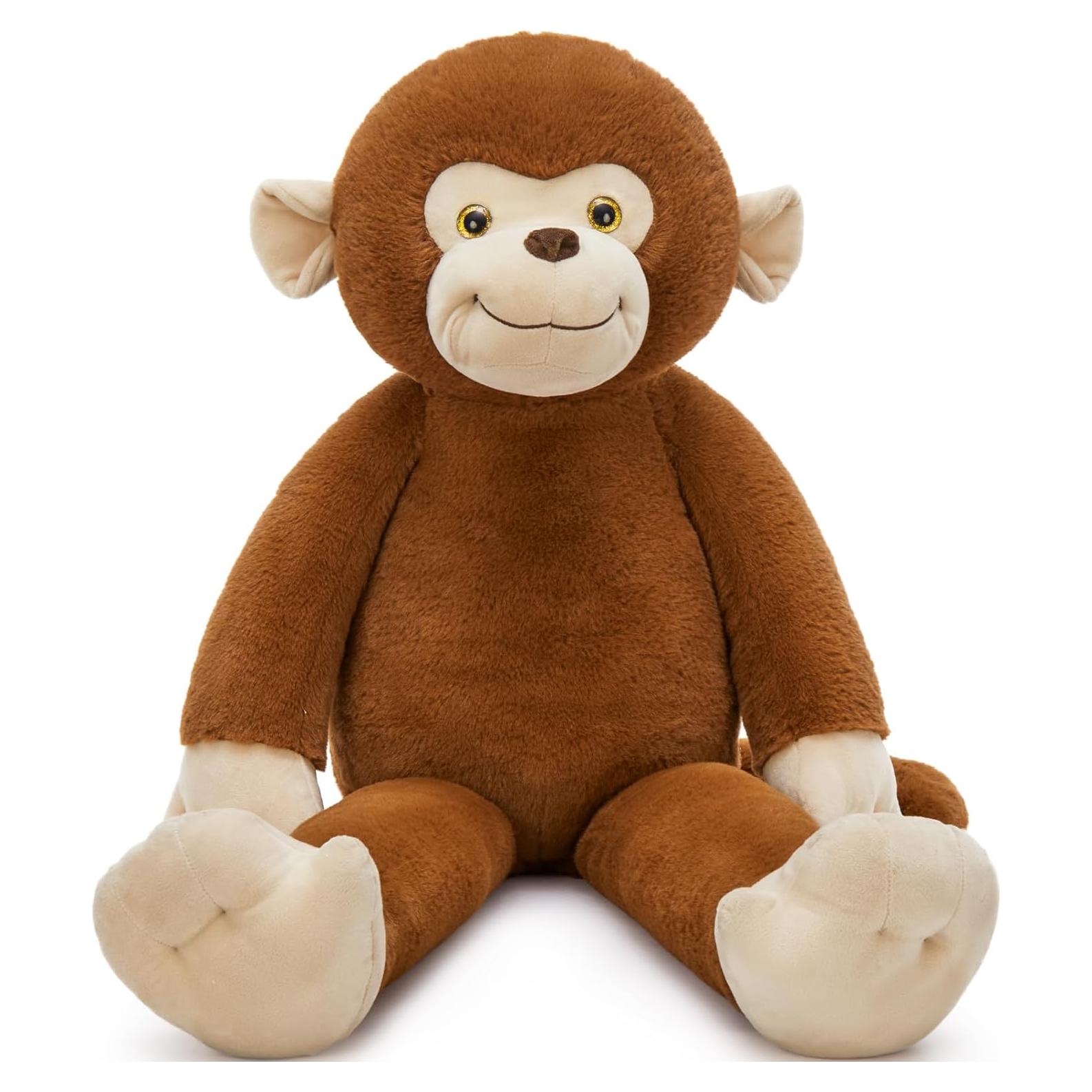 Mono de Peluche con Peso Tezituor 100 cm para Alivio de Ansiedad