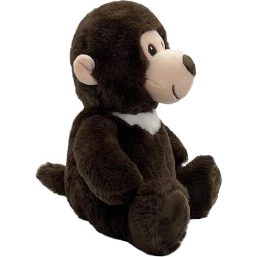 Mono de Peluche Anico 25.4 cm Marrón con Ojos Bordados