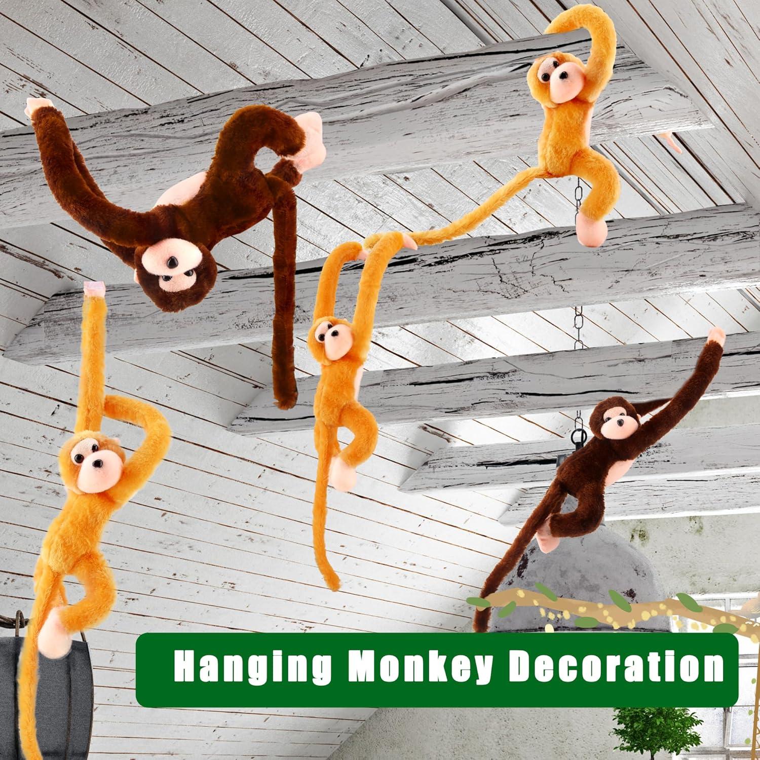 Adorno de Mono de Peluche Suave Kugliwa 60 cm - Paquete de 20