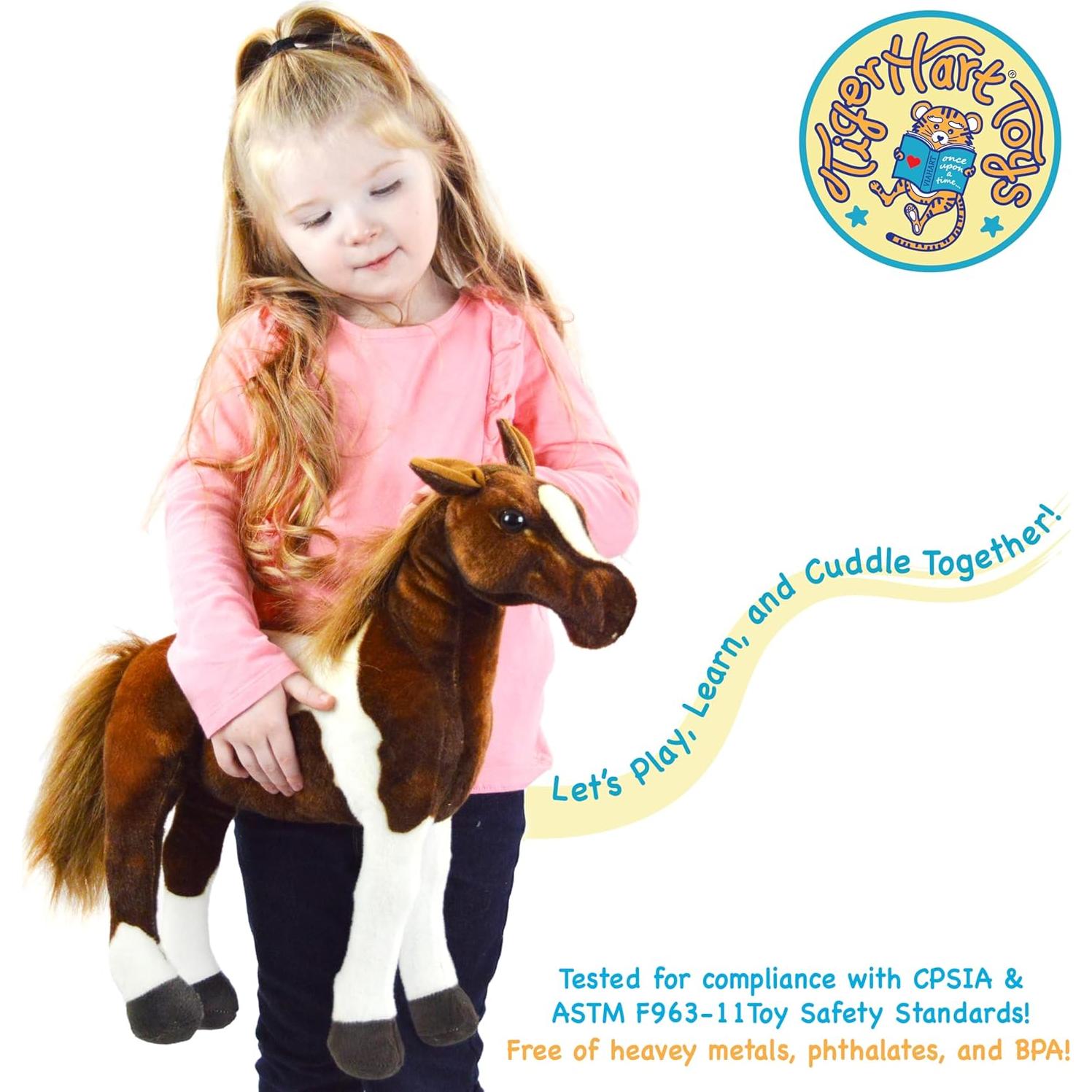 Peluche Caballo Hanna 40.6 cm VIAHART - Suave y Articulado