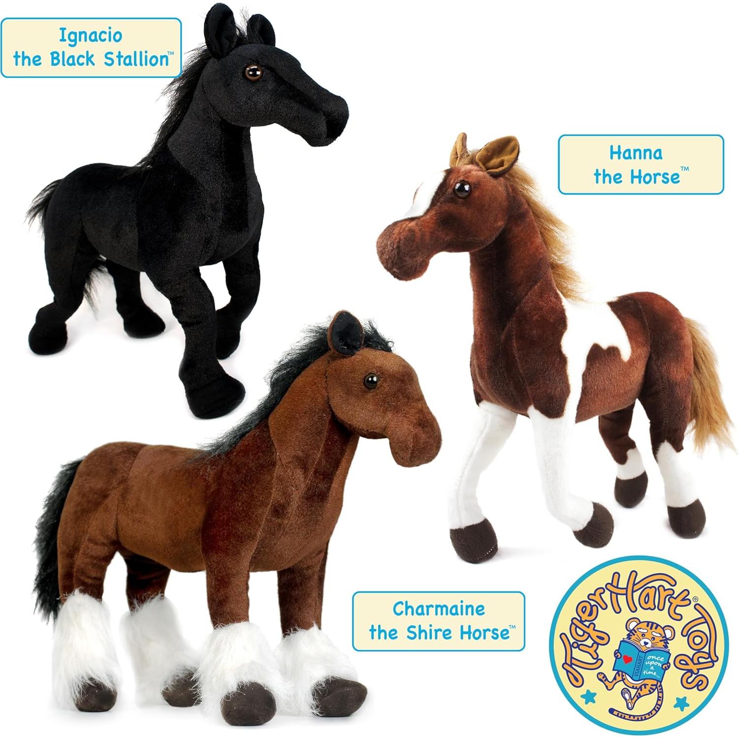 Peluche Caballo Hanna 40.6 cm VIAHART - Suave y Articulado