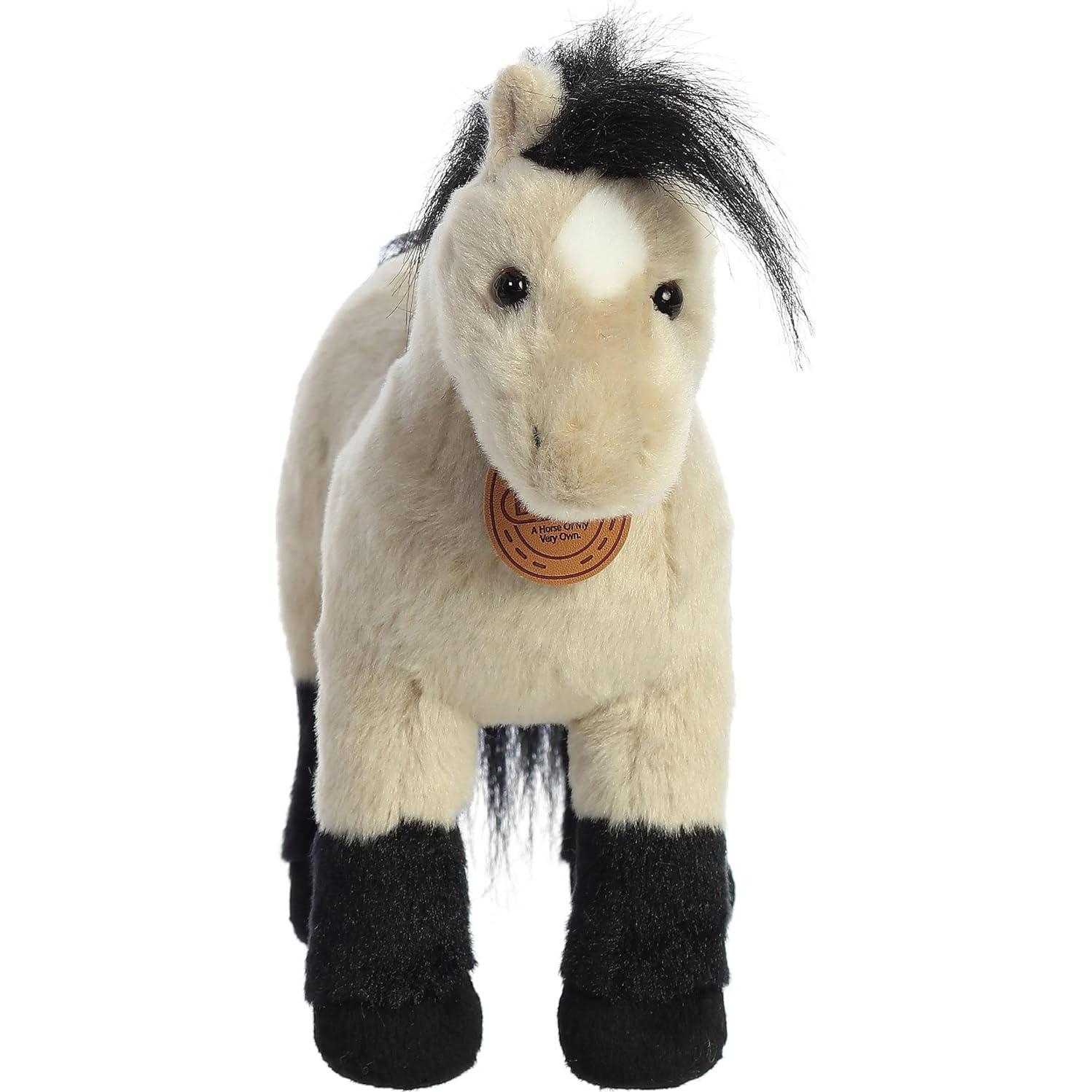 Peluche Pony Highland Breyer Aurora 28 cm - Realista y Suave