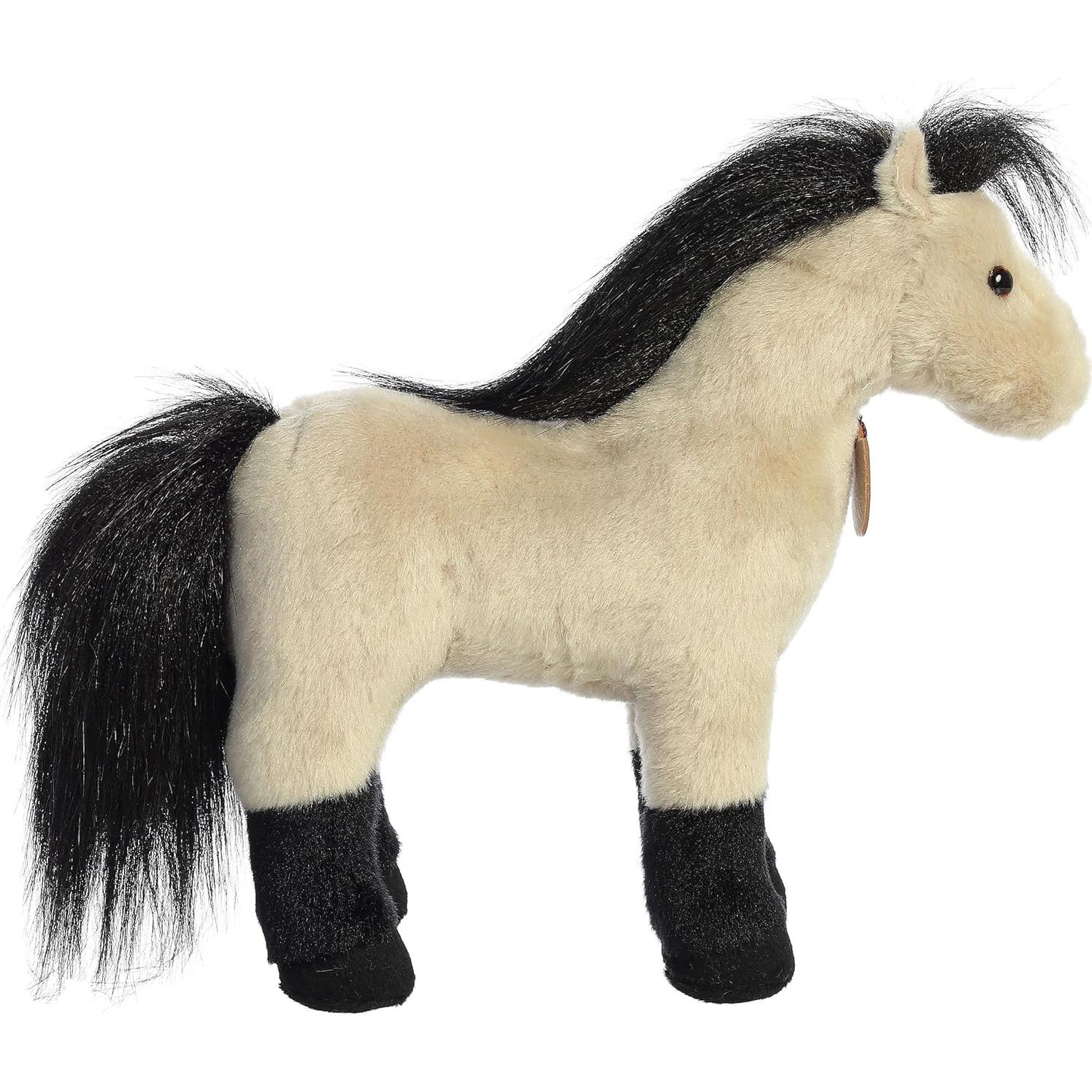 Peluche Pony Highland Breyer Aurora 28 cm - Realista y Suave