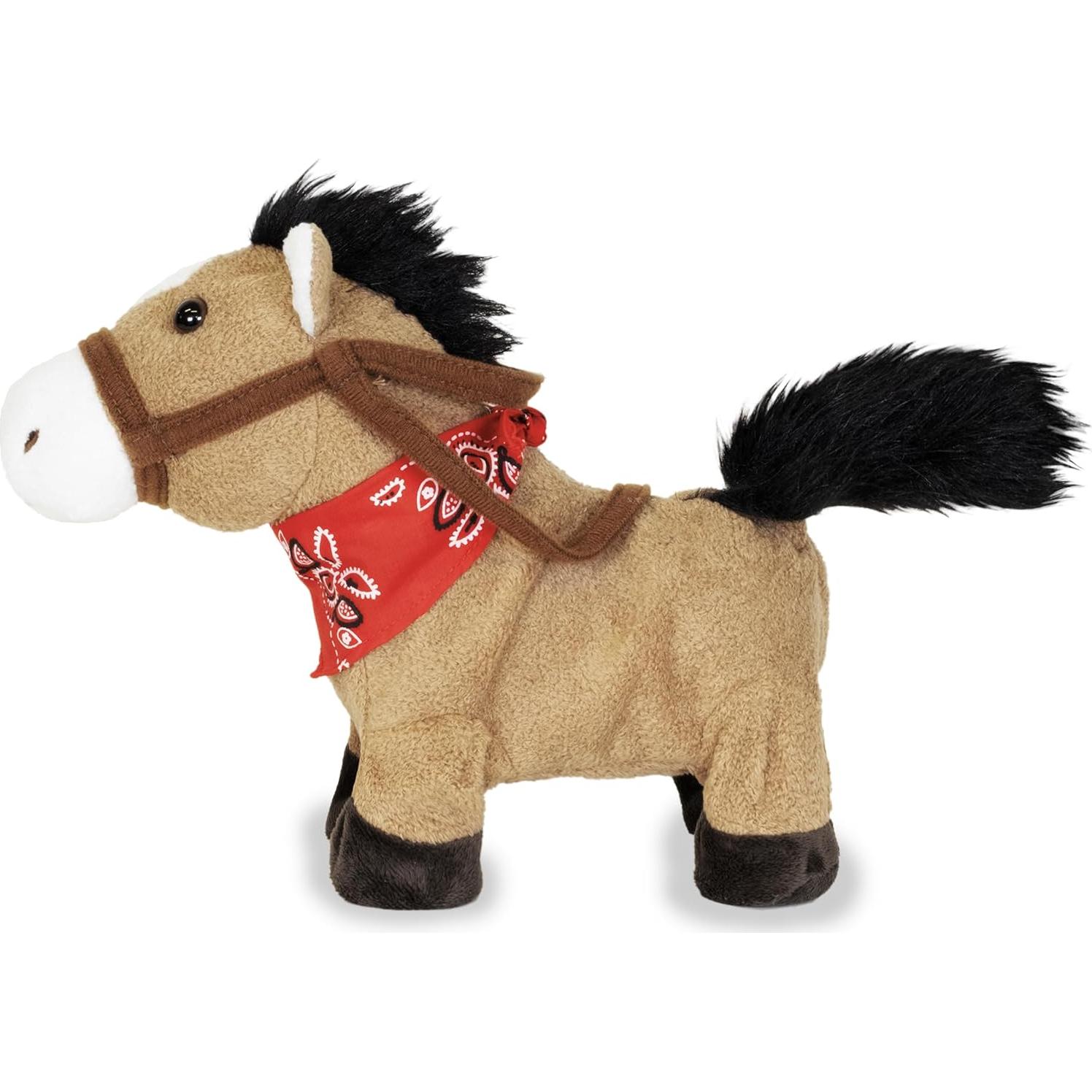 Cuddle Barn Gallop Caballo Musical 30 cm con Baterías Incluidas