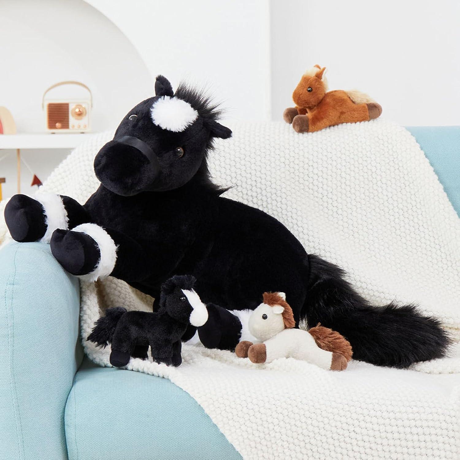 Conjunto de Peluches de Caballo MaoGoLan - 4 Piezas 45.72 cm