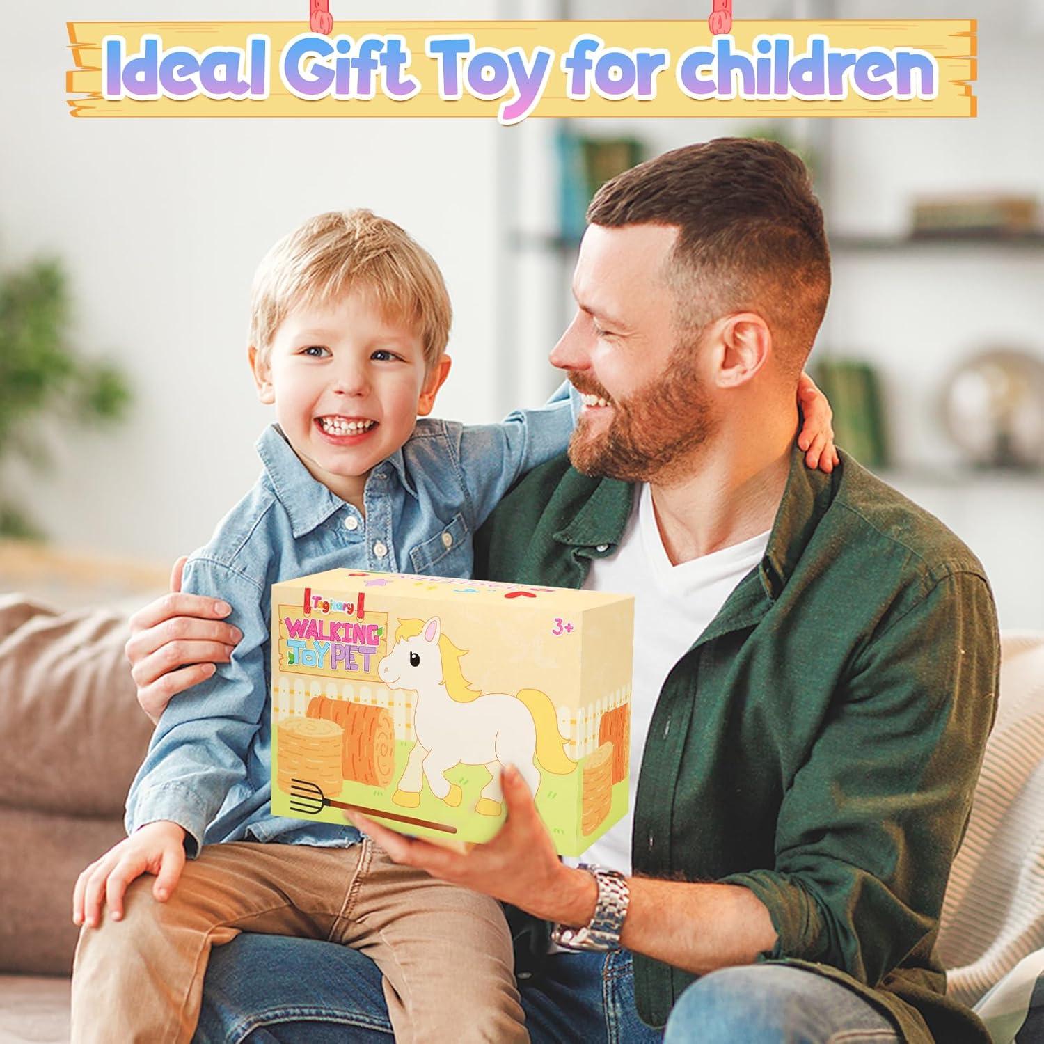 Caballo de Peluche Interactivo Tagitary 20x9x13.5cm Marrón