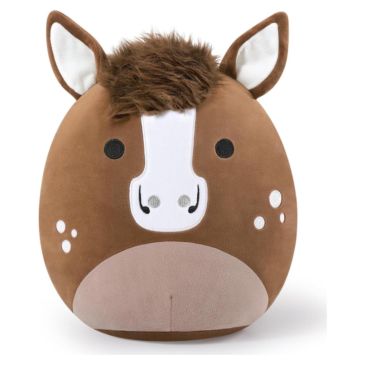 Peluche Caballo Cuarto de Milla PEACH CAT 30 cm Marrón