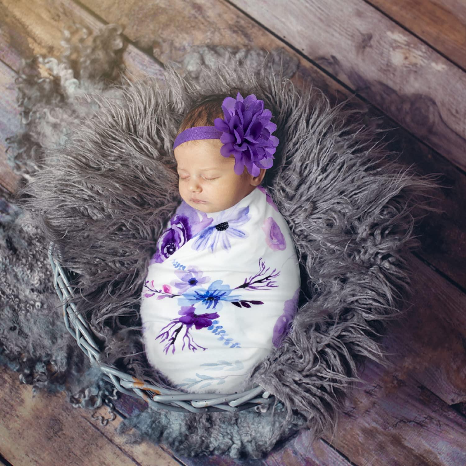 Conjunto de mantas de swaddle R HORSE 2 unidades floral 0-3 meses