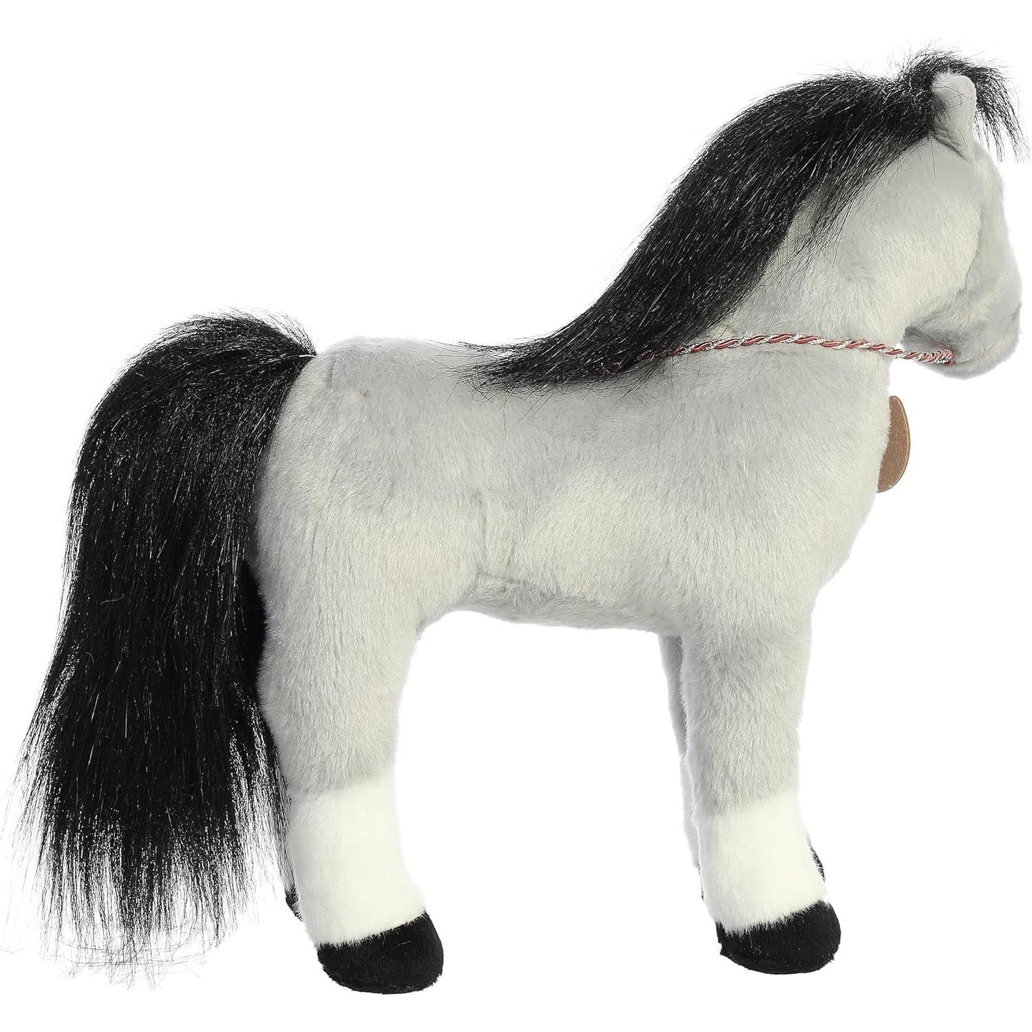 Peluche Welsh Cob Breyer® Aurora® 33 cm Gris Realista