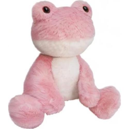 Rana de Peluche Rosa Doindute 21.6 cm Suave y Acogedora