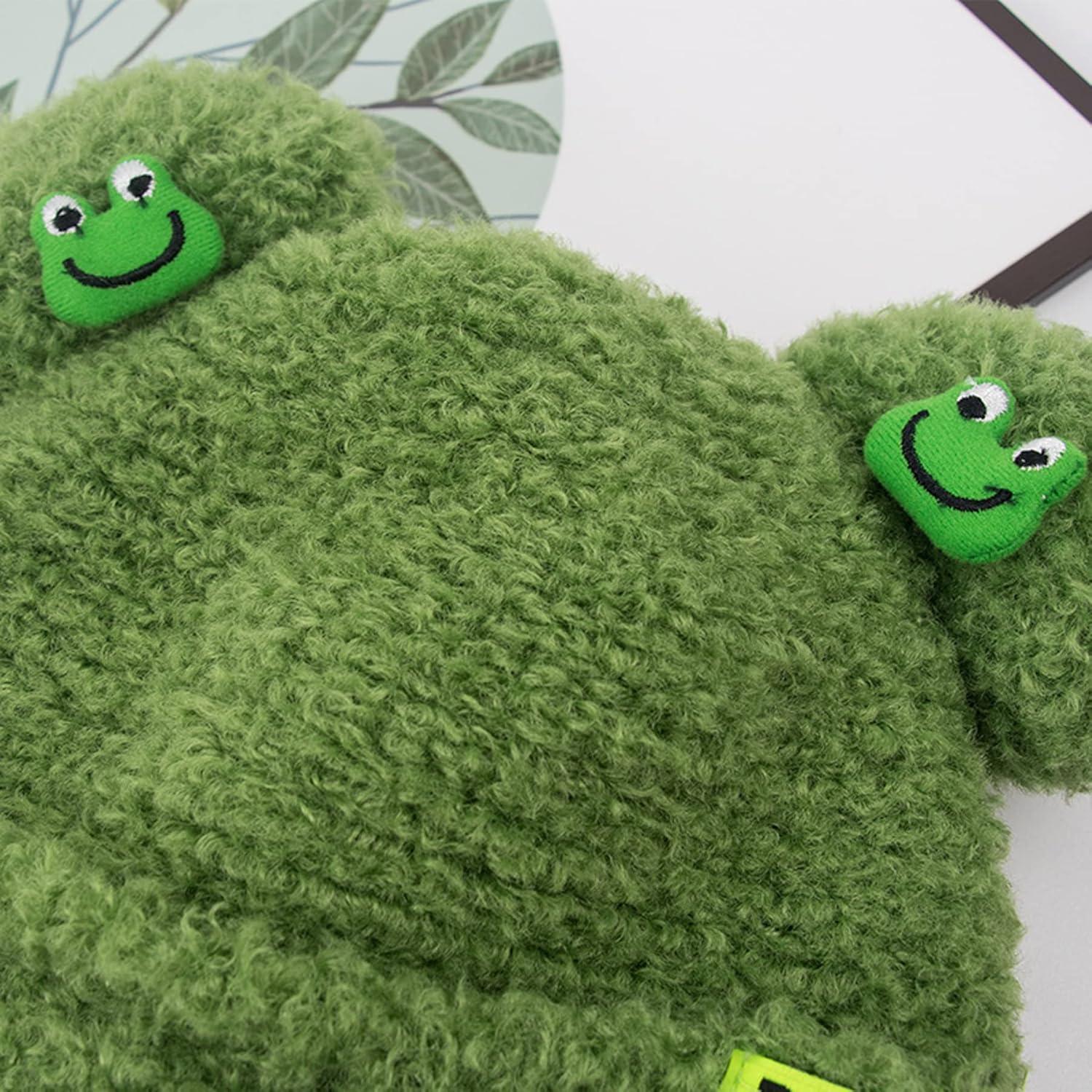 Gorro de Invierno Tejido BOLLEY JOSS Rana Verde Talla Única