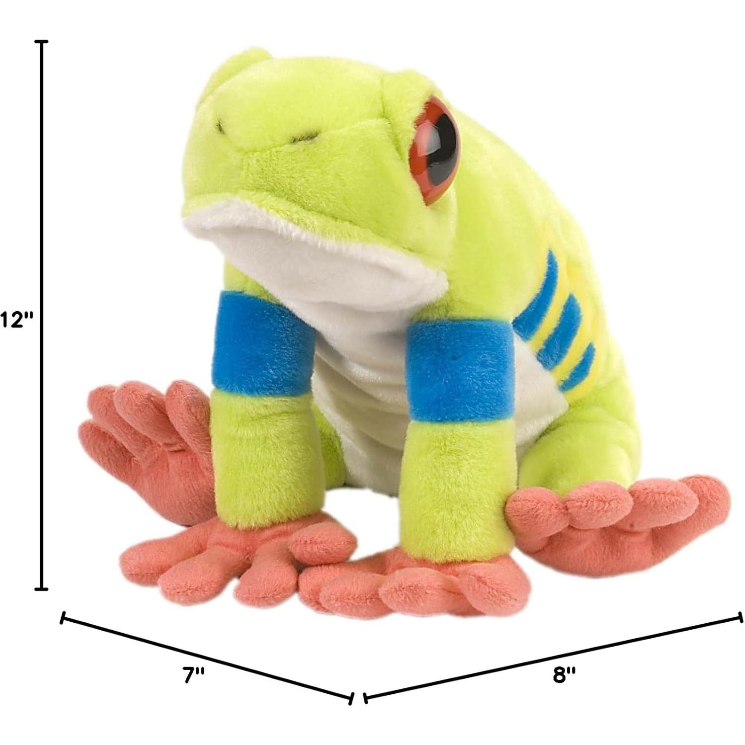 Peluche Rana de Árbol de Ojos Rojos Wild Republic 30 cm