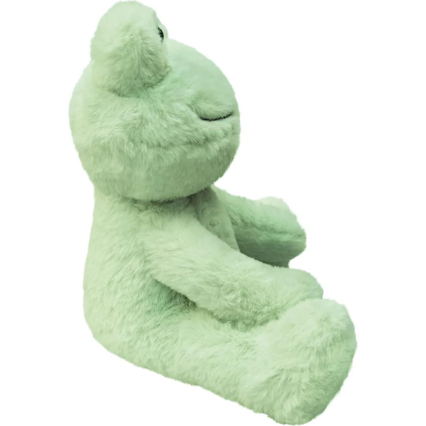 Juguete de Peluche Rana Verde Doindute 21.6 cm Suave y Acogedor