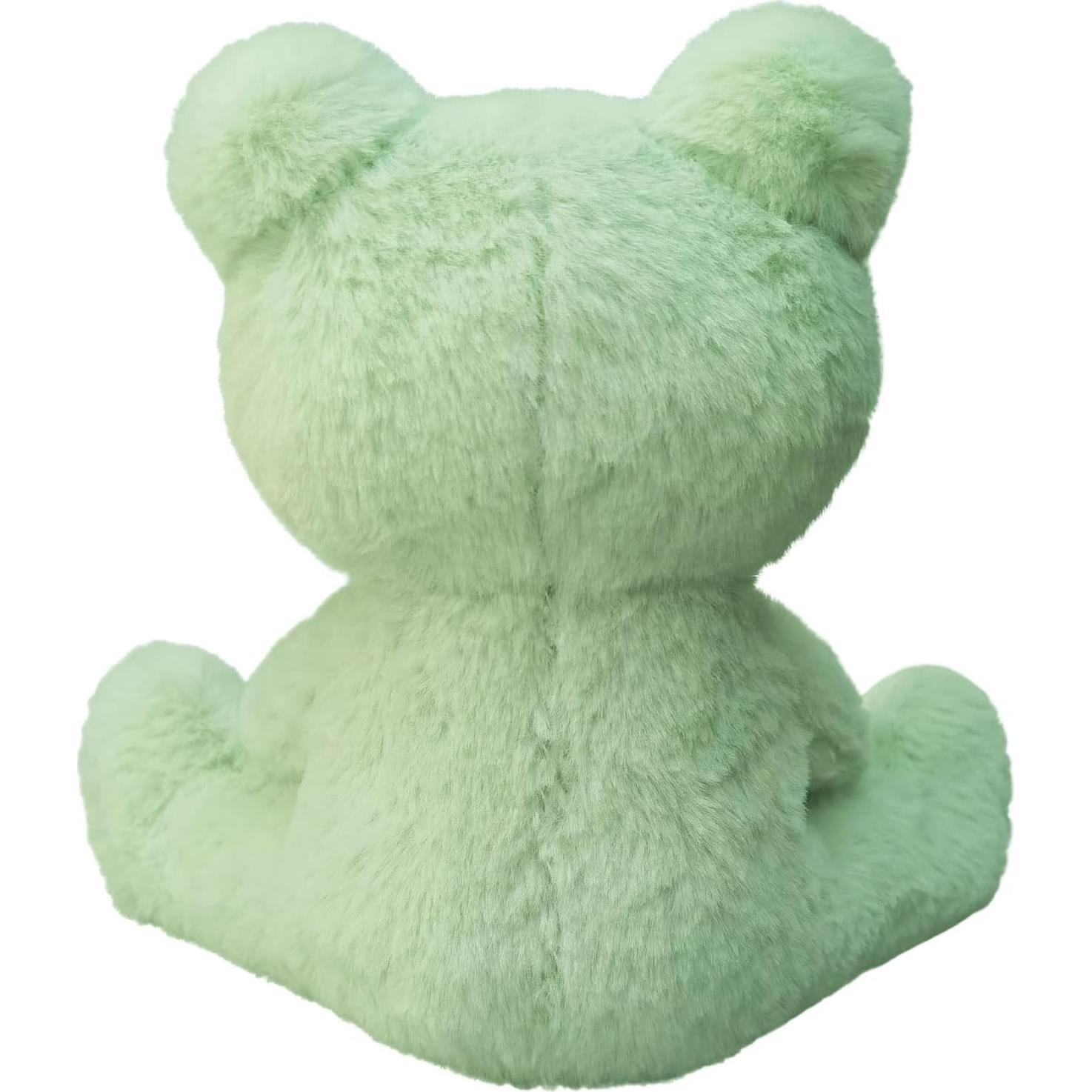 Juguete de Peluche Rana Verde Doindute 21.6 cm Suave y Acogedor