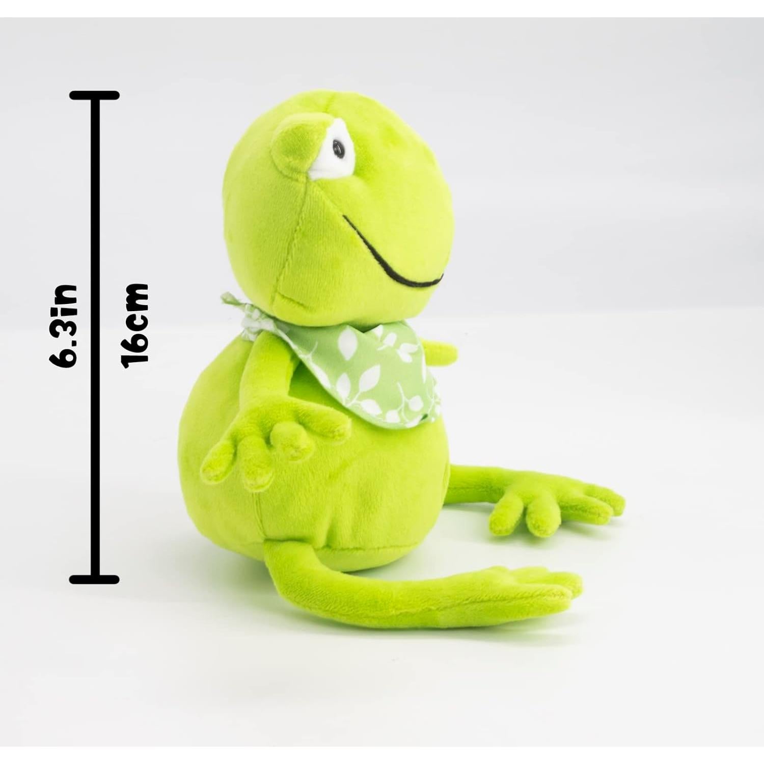 Rana de Peluche Verde M&R Toys 16 cm Suave para Niños