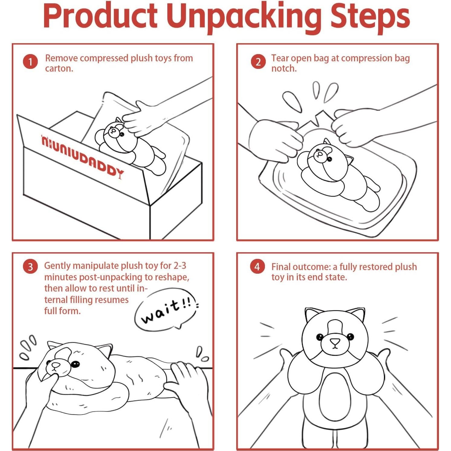 Rana de Peluche Pesada Niuniu Daddy 1.5 kg 30 cm