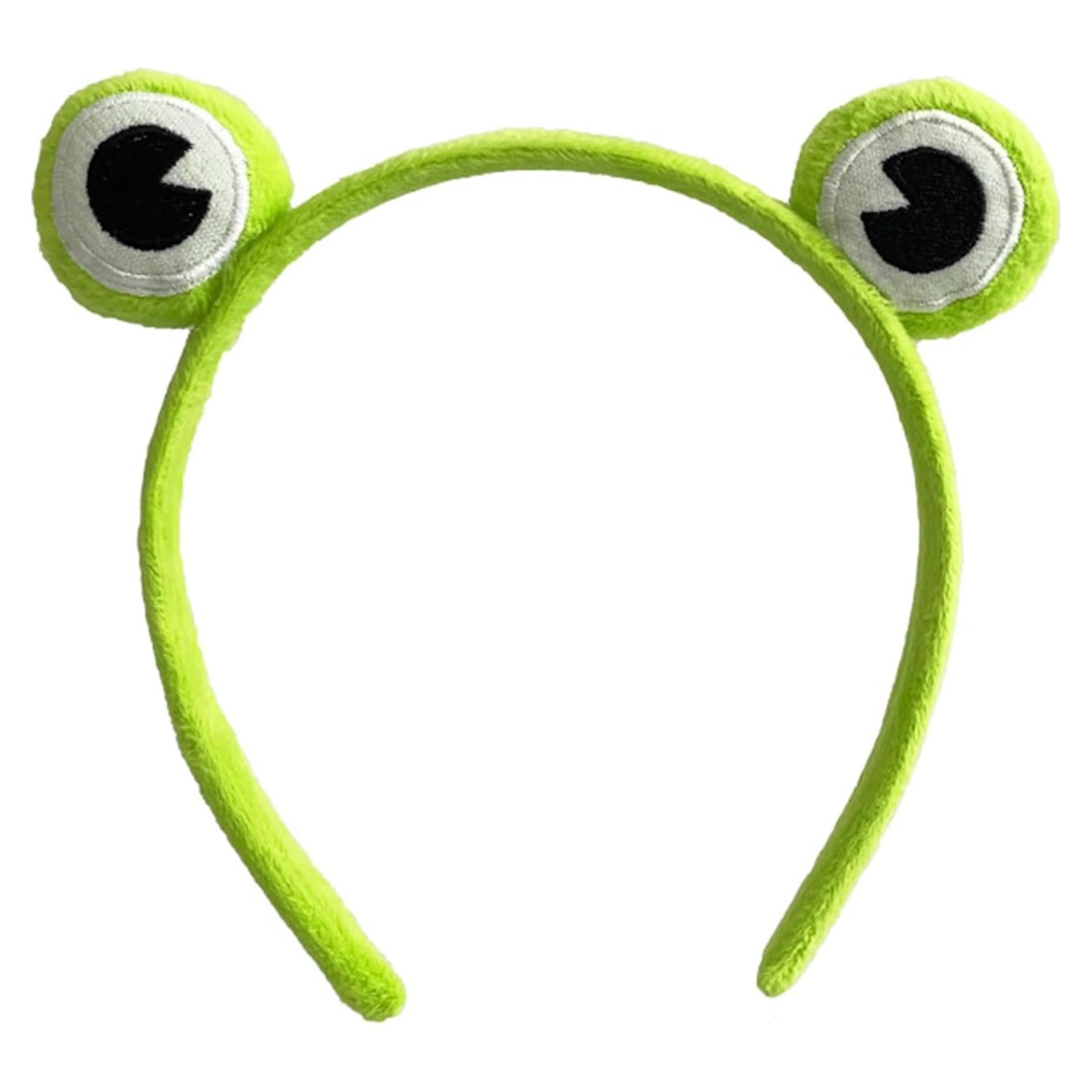 Diadema de Rana Linda Pdoucgia - Accesorio de Disfraz Verde