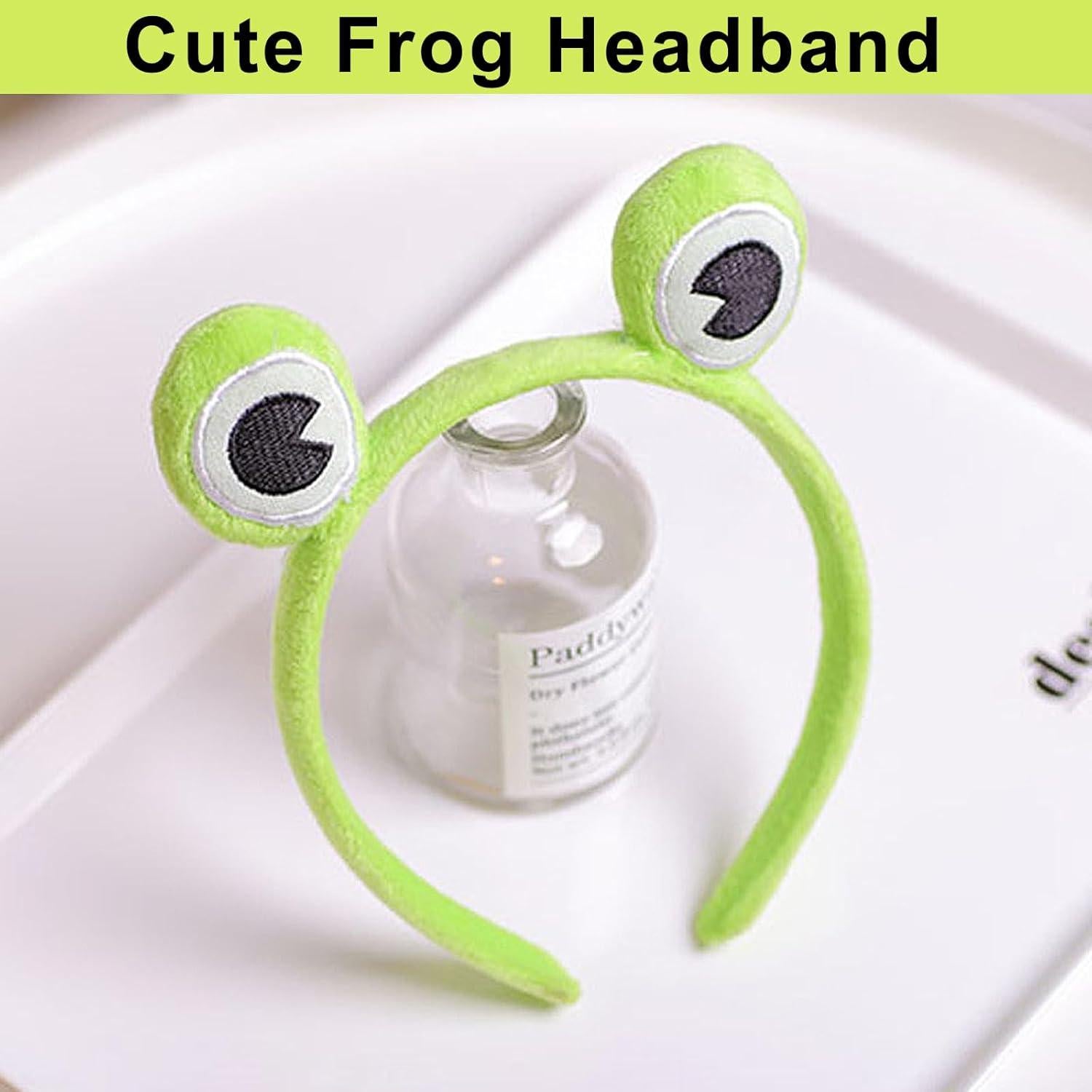 Diadema de Rana Linda Pdoucgia - Accesorio de Disfraz Verde