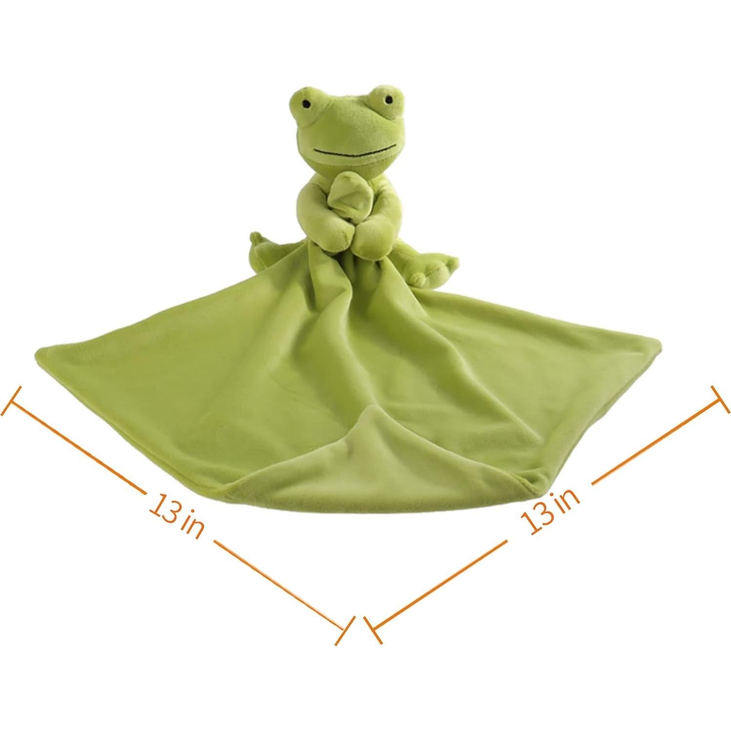 Manta de Seguridad Rana Verde Apricot Lamb 33 cm Suave