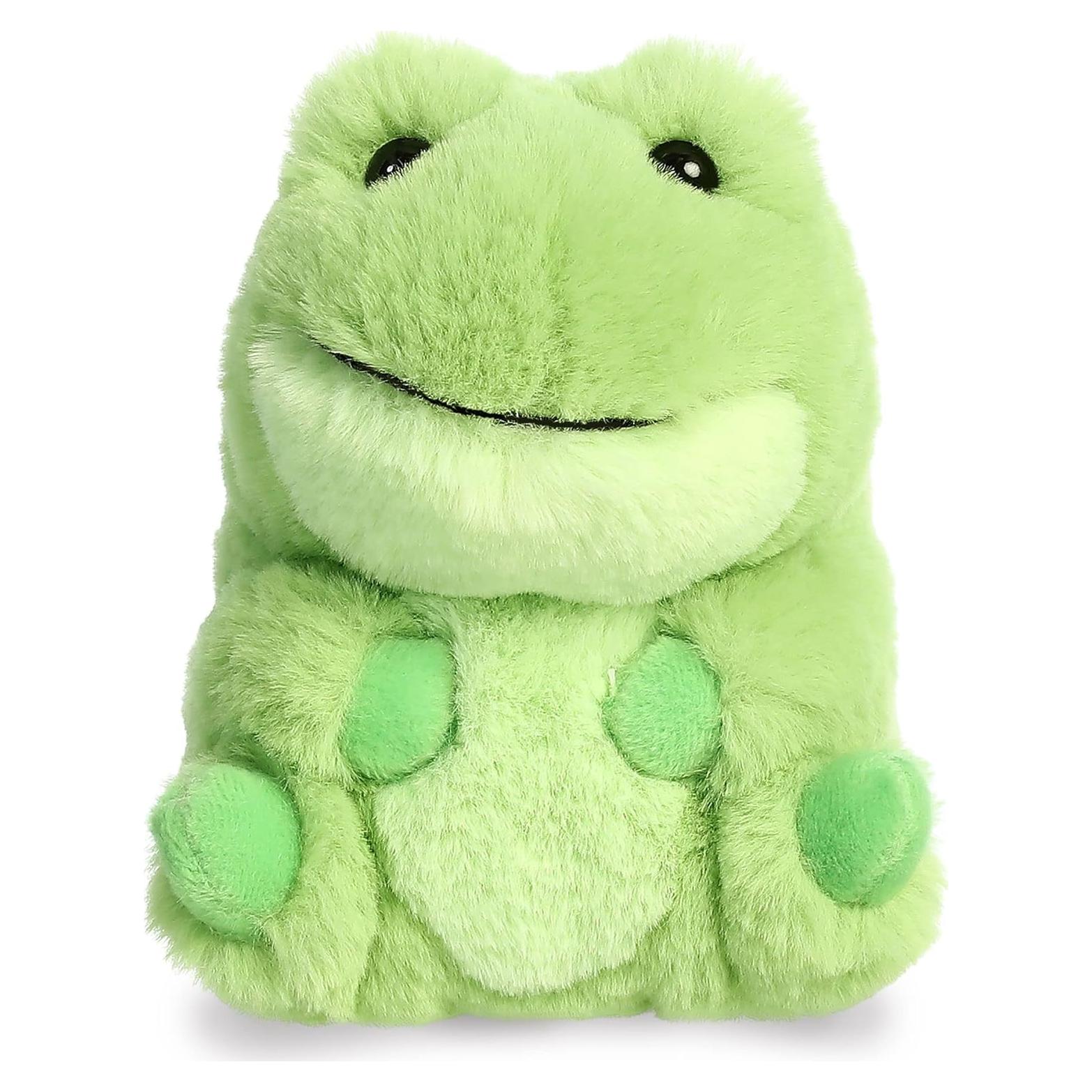 Peluche Rana Riberto Aurora 12.7 cm Verde - Compañero Adorable