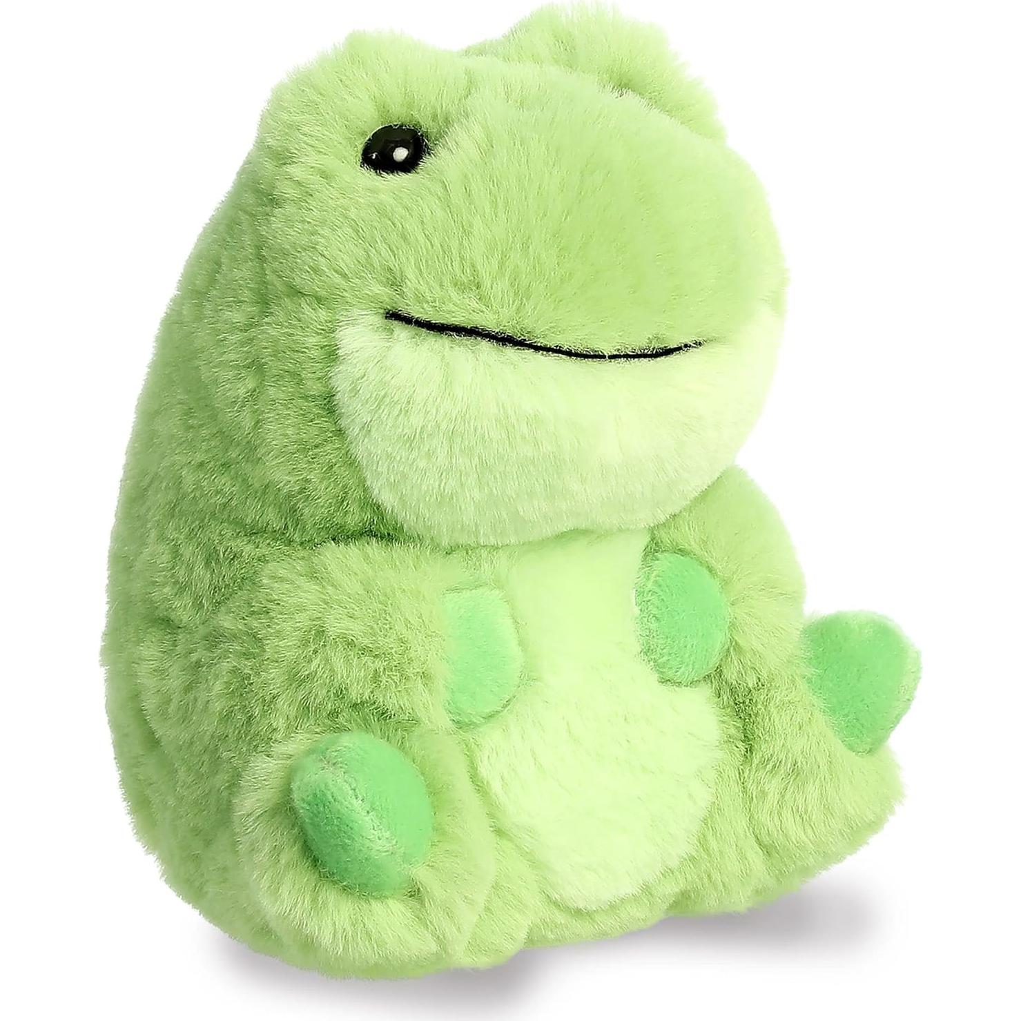 Peluche Rana Riberto Aurora 12.7 cm Verde - Compañero Adorable