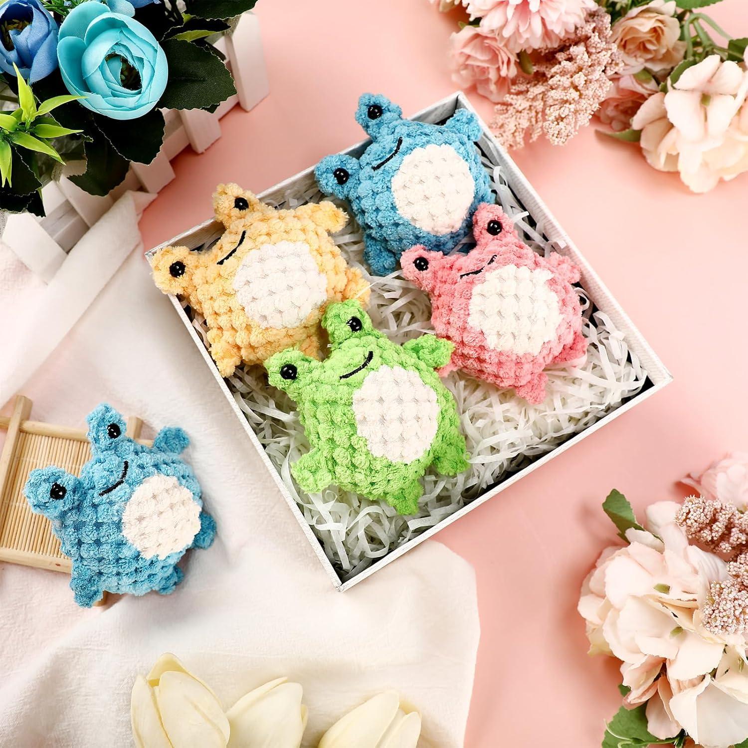 Juguetes de Peluche Rana Liliful - 12 Pcs Alivio Estrés 9x8.5x5 cm