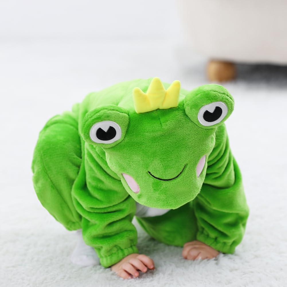 Disfraz de Rana para Bebé Unisex 3-36 meses - Pijama Suave