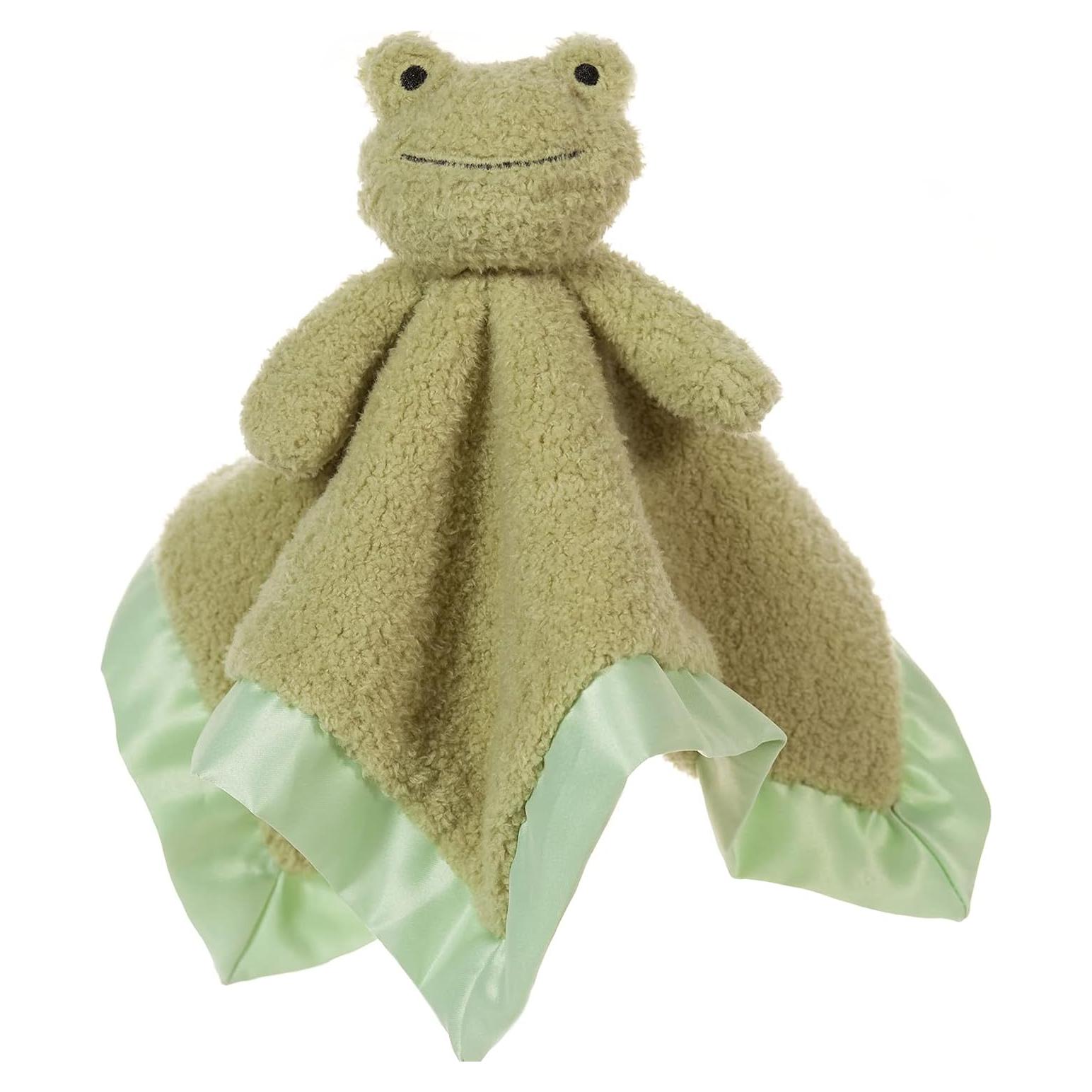 Manta de Seguridad Rana Verde Apricot Lamb 35.56 cm Suave