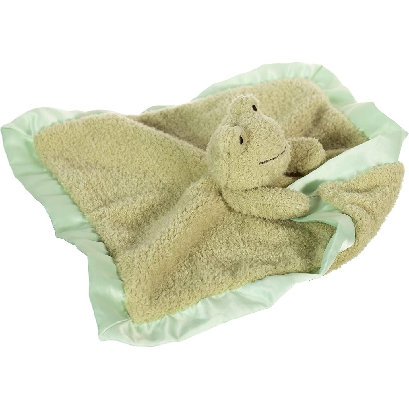 Manta de Seguridad Rana Verde Apricot Lamb 35.56 cm Suave