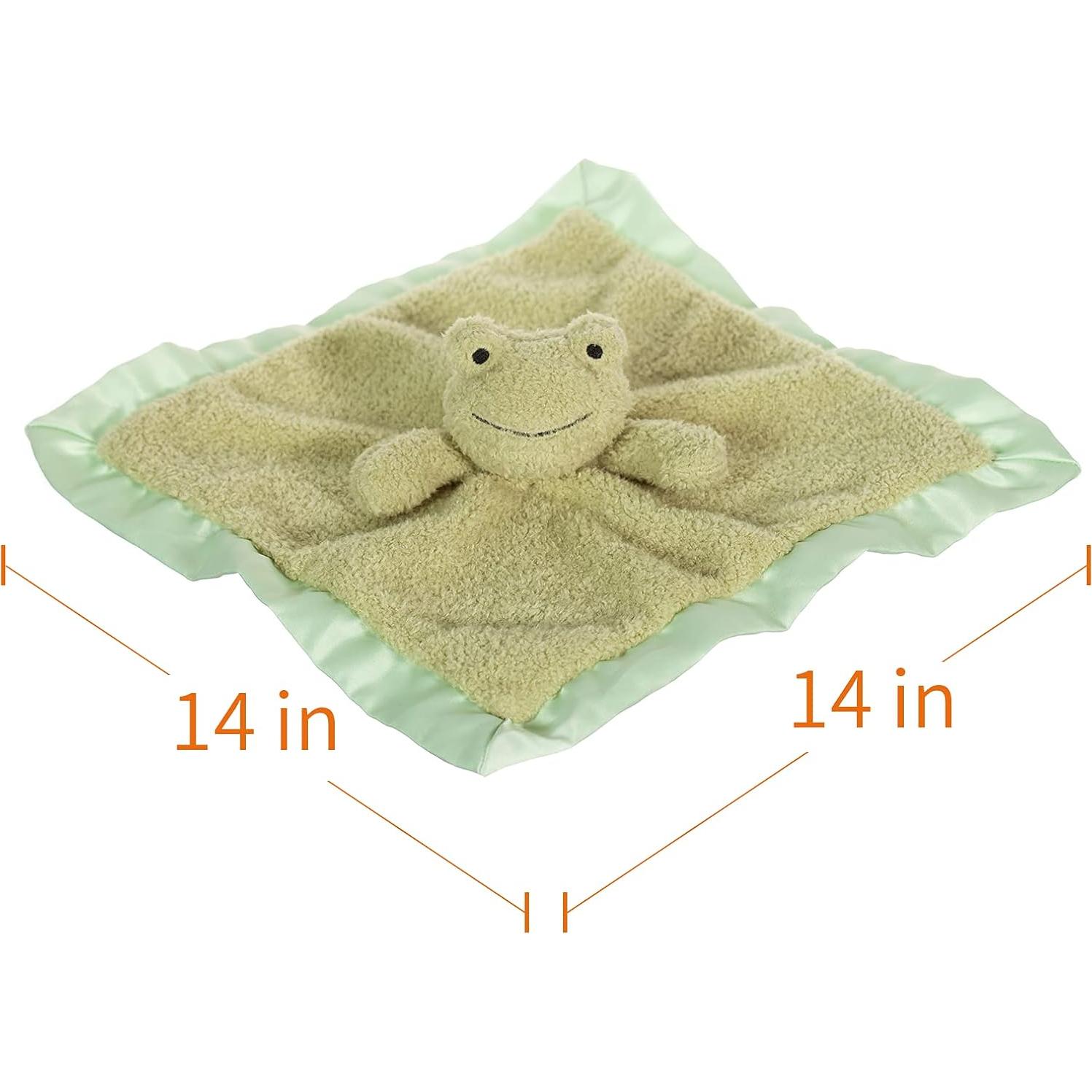 Manta de Seguridad Rana Verde Apricot Lamb 35.56 cm Suave