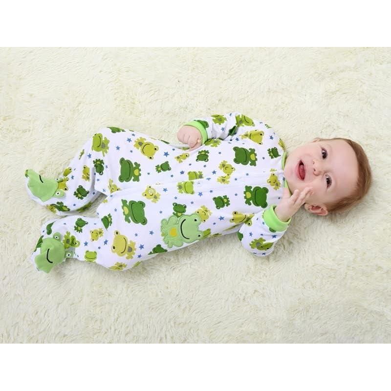 Mono de Bebé Unisex 100% Algodón Manga Larga 9-12 Meses