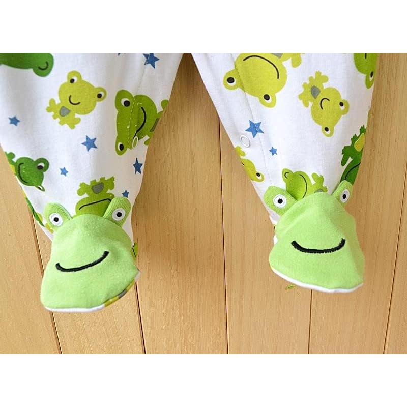 Mono de Bebé Unisex 100% Algodón Manga Larga 9-12 Meses