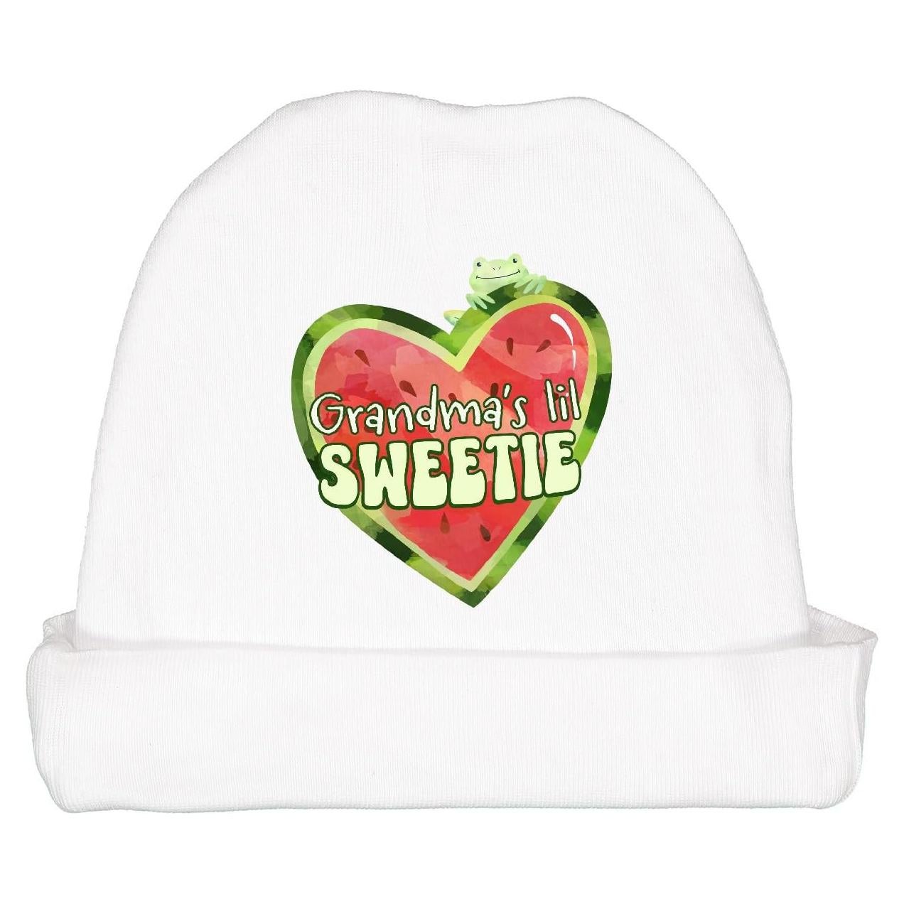Sombrero Beanie para Bebé Lil Sweetie - Algodón Blanco