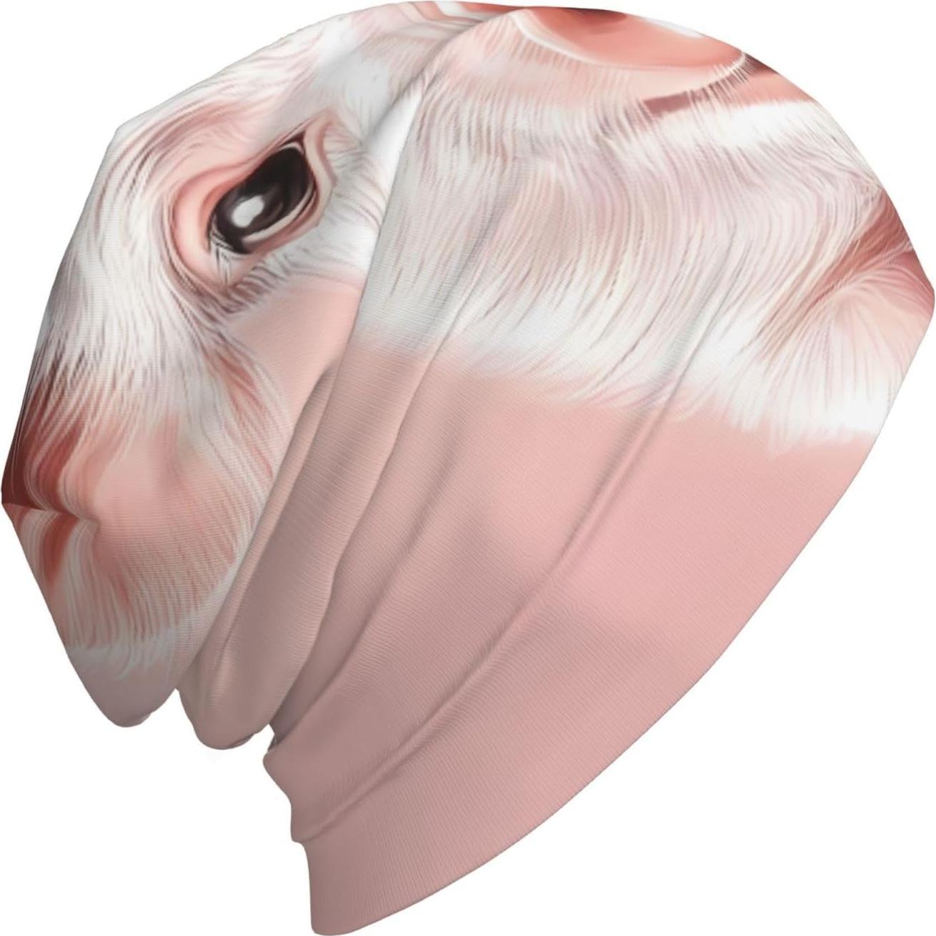 Gorro de punto unisex suave de seda de leche negro