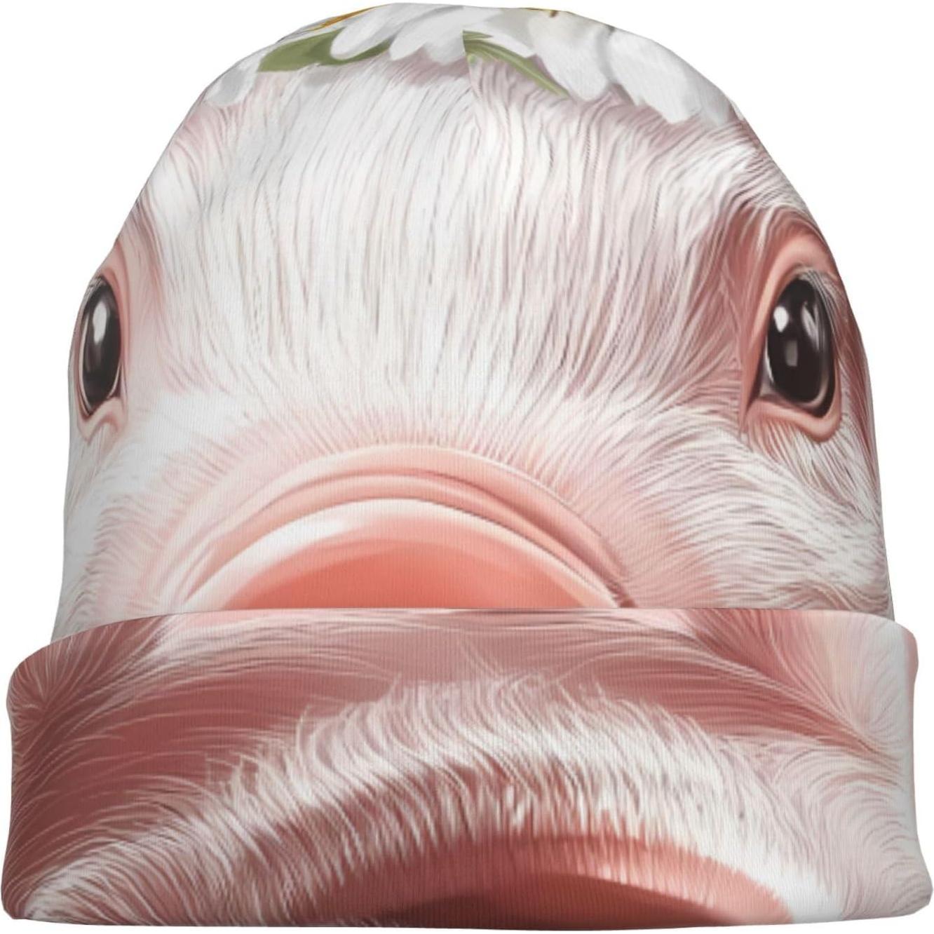 Gorro de punto unisex suave de seda de leche negro