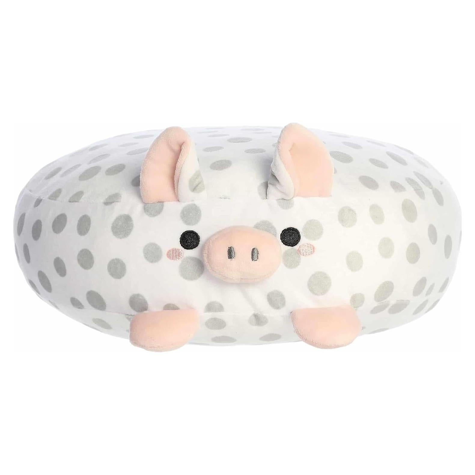 Peluche Cerdo Manchado Elegante Aurora 30.48 cm Suave