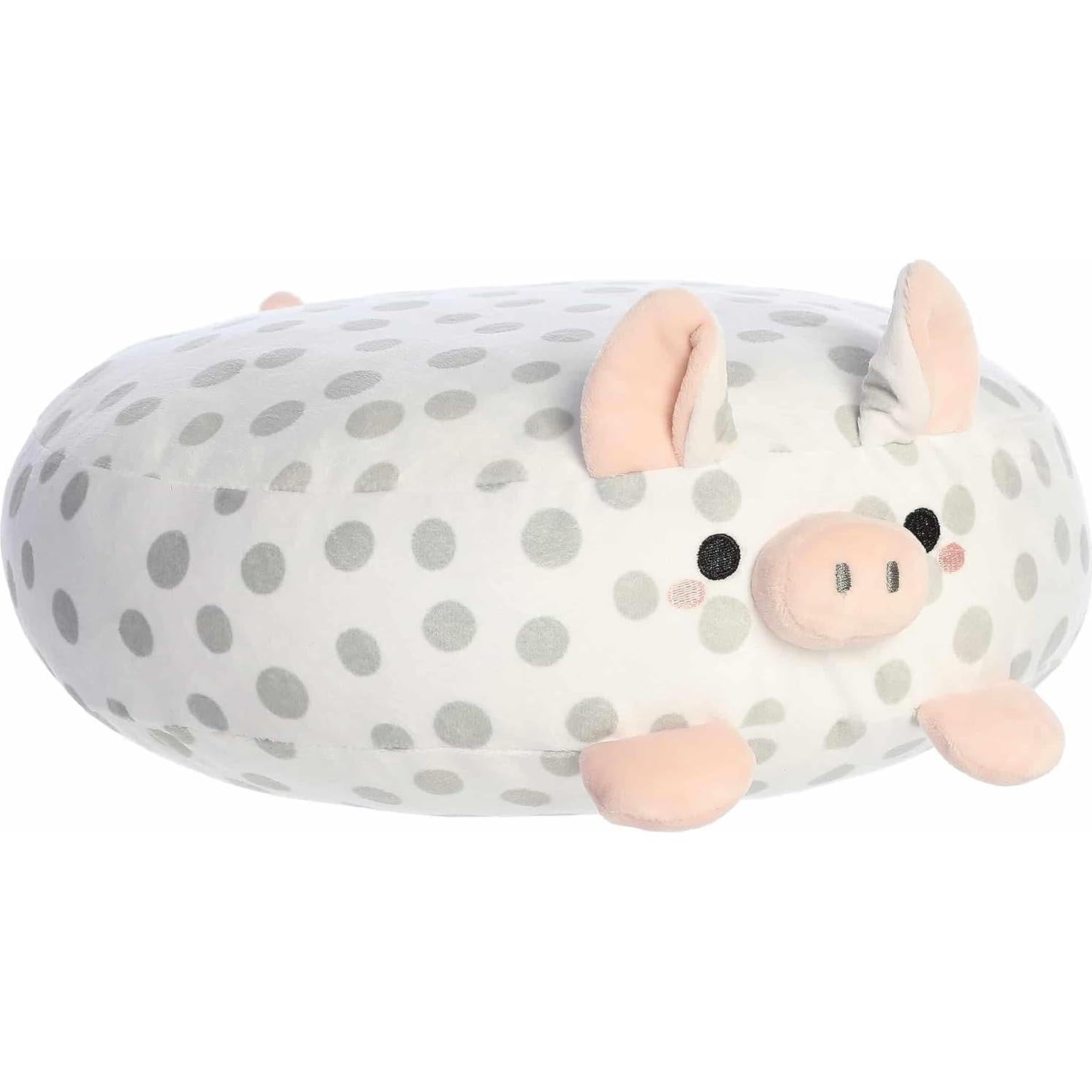 Peluche Cerdo Manchado Elegante Aurora 30.48 cm Suave
