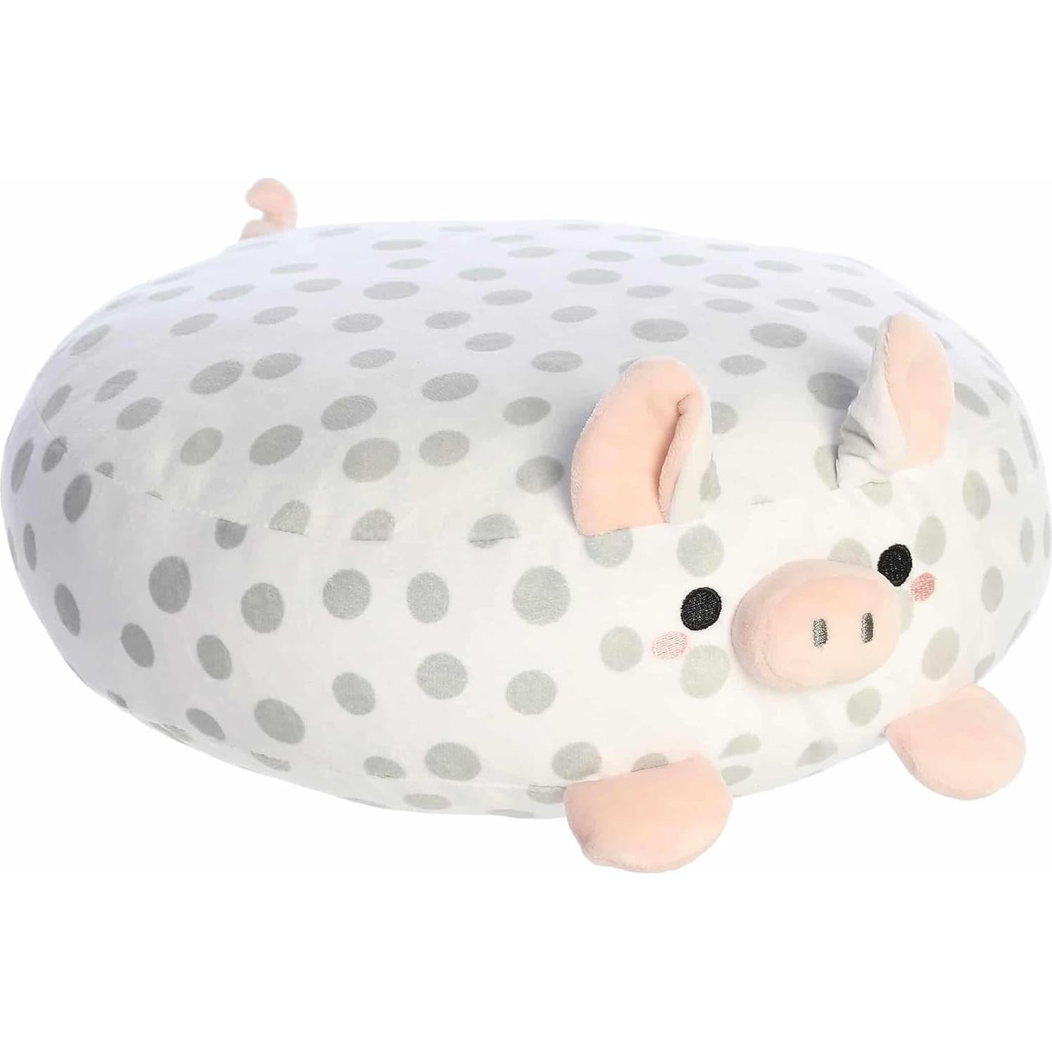 Peluche Cerdo Manchado Elegante Aurora 30.48 cm Suave