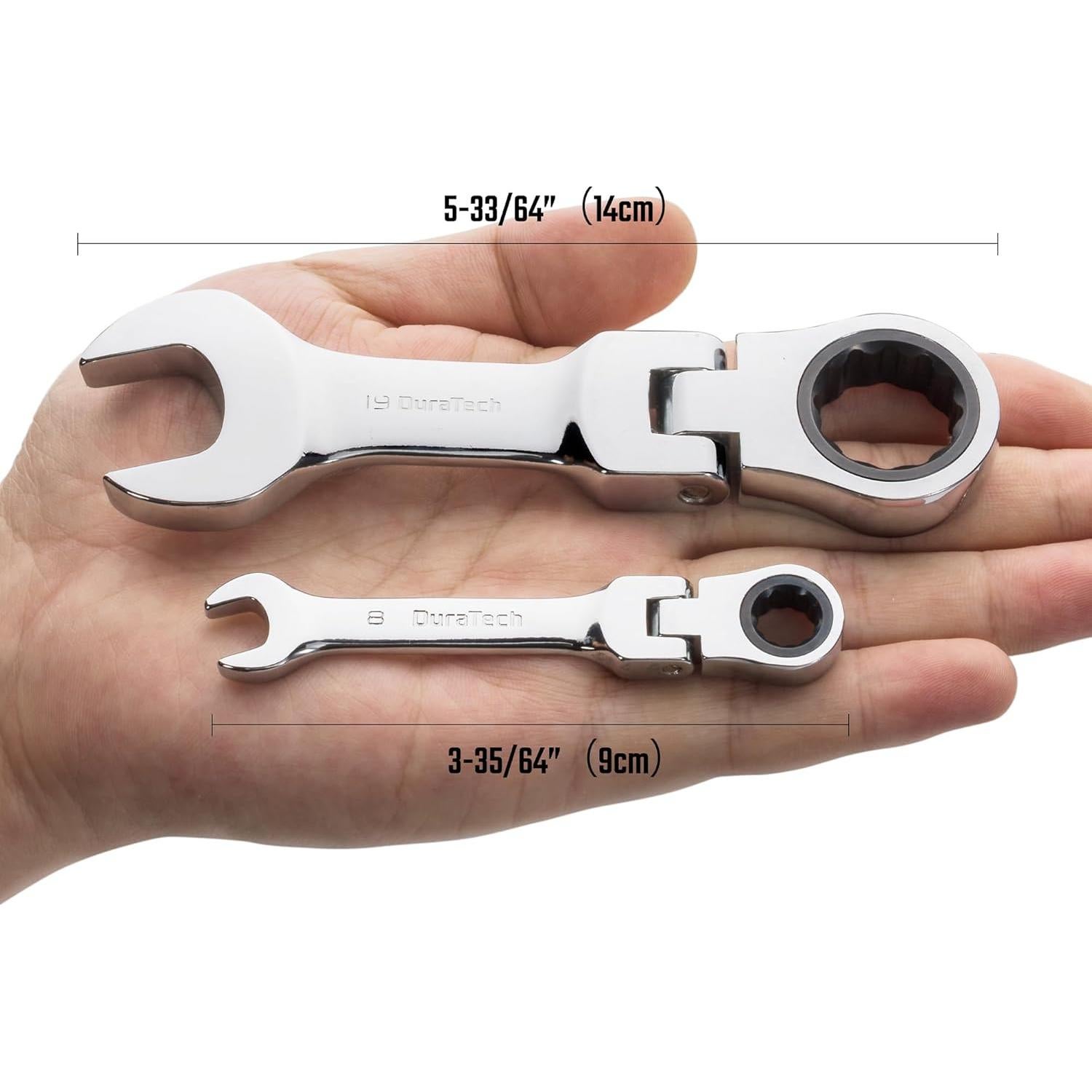 Juego de Llaves Combinadas Flexibles DURATECH 12 Piezas 8-19mm