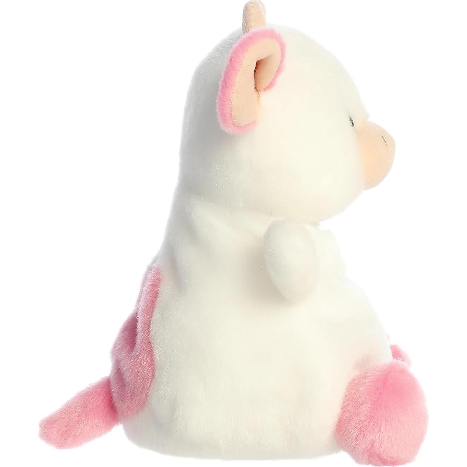 Peluche Vaca Fresa Aurora Palm Pals 20 cm Rosa