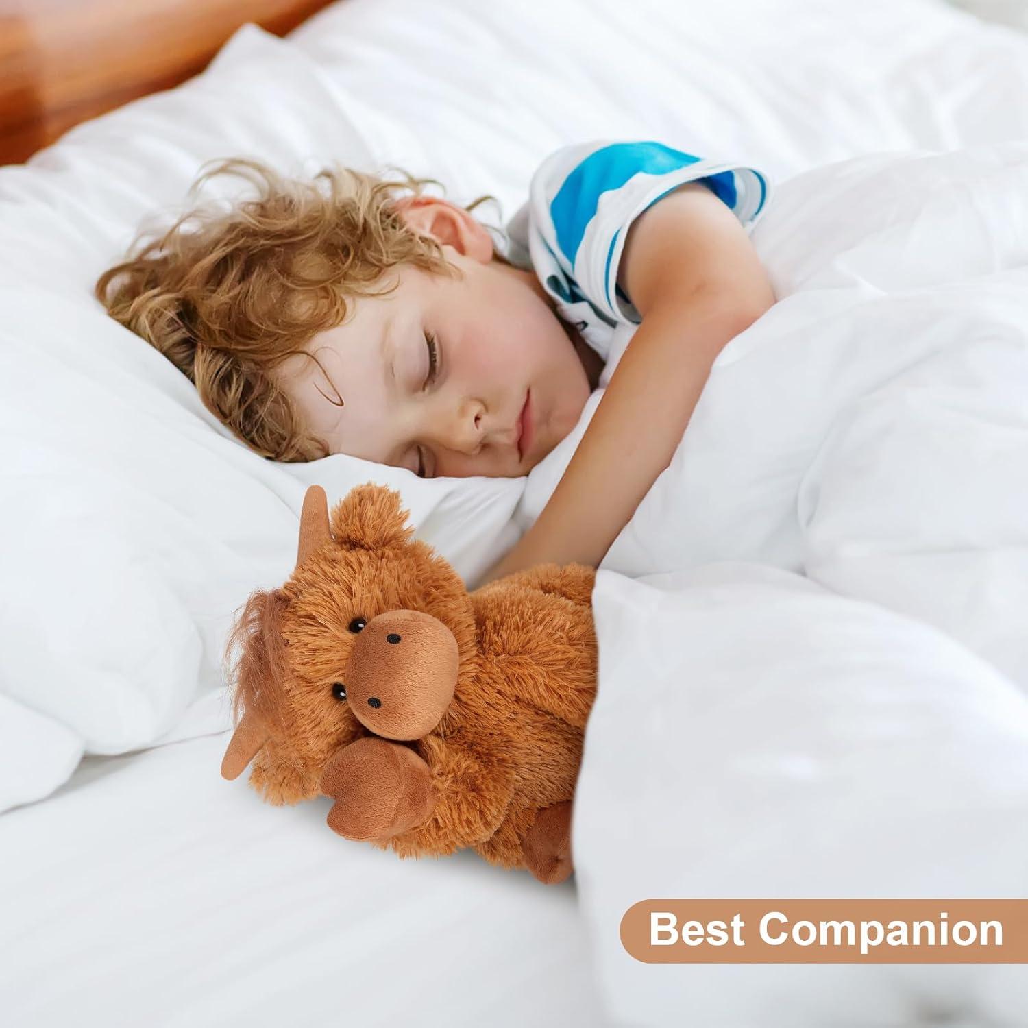 Peluche de Vaca Calentable SuzziPals 43x33cm con Lavanda