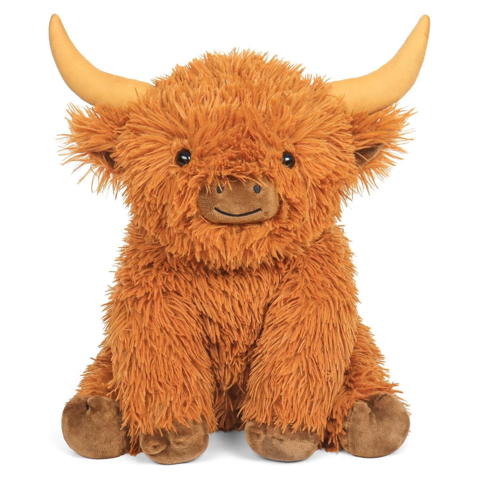 Juguete de Peluche Vaca de las Tierras Altas 40.64 cm 2.27 kg