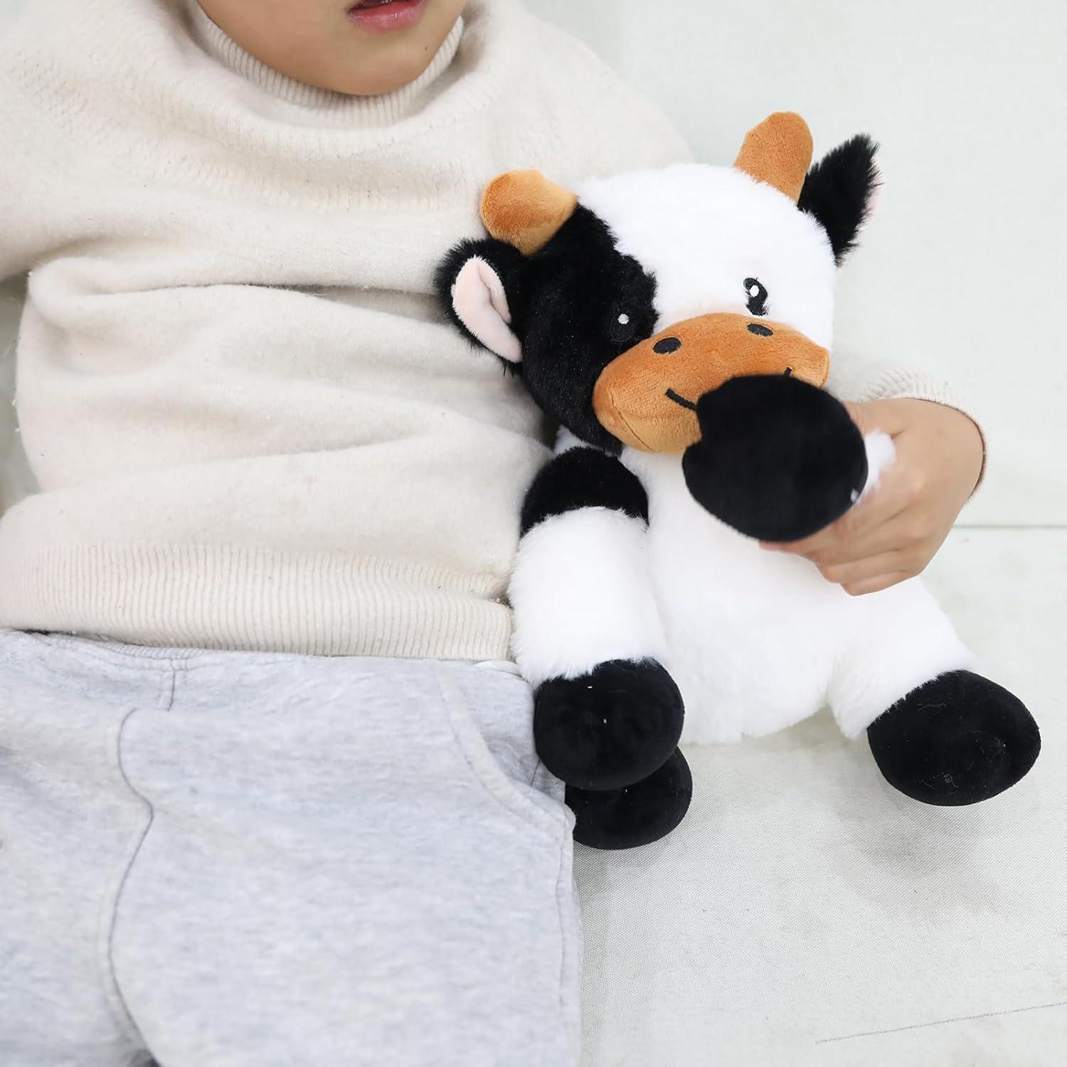 Juguete de Peluche Vaca Lechera Kawaii 30 cm Suave