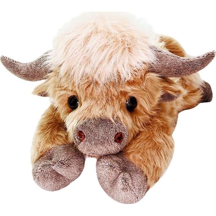 Peluche Pesado Uoozii Vaca 50cm Apto Microondas 1.76kg