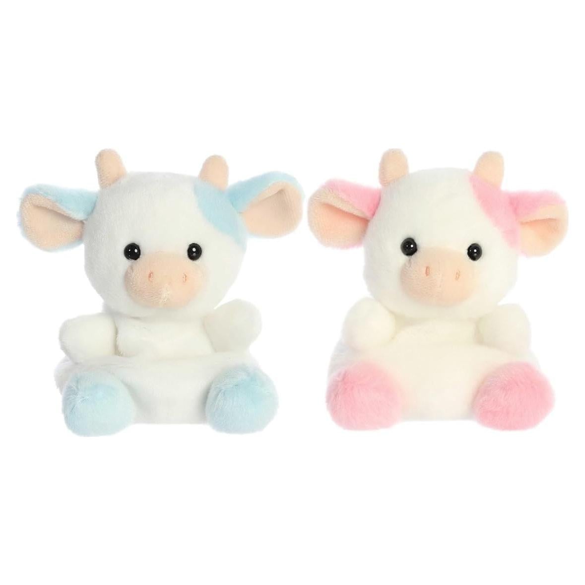 Peluche Aurora Palm Pals - Conjunto 2 Vacas 12.7 cm