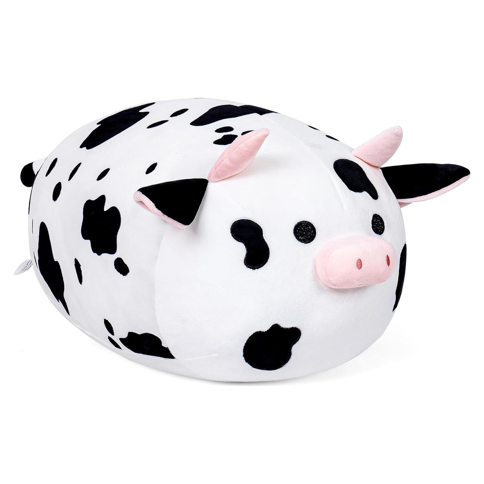 Wepop Peluche Vaca 50cm Suave y Adorable para Niños