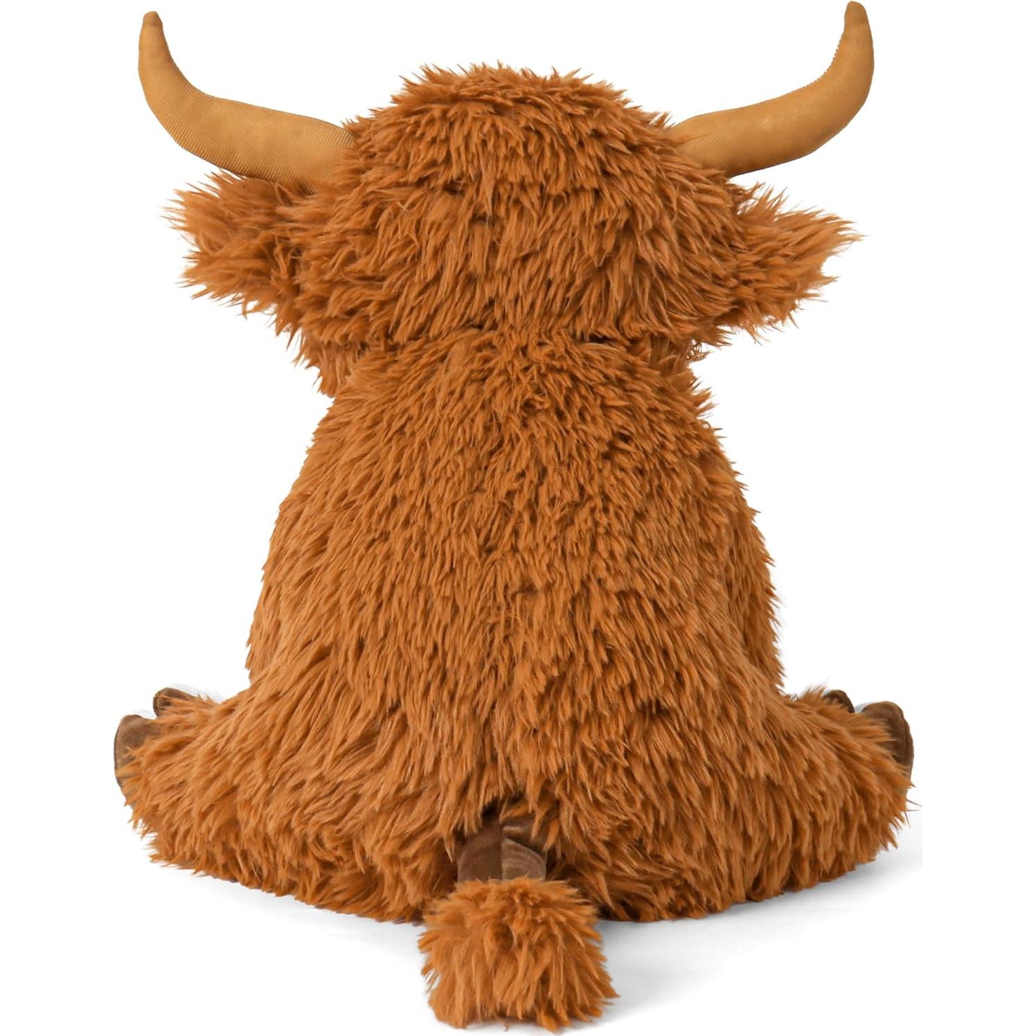 Peluches Vaca de las Tierras Altas Wepop 40cm con Peso